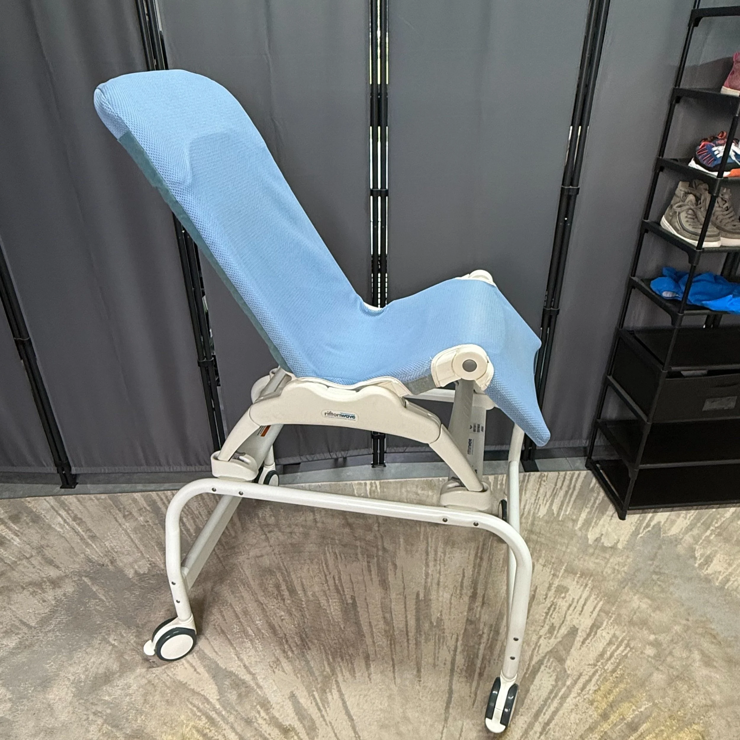 Rifton Wave Bath Chair with shower stand (1).JPEG