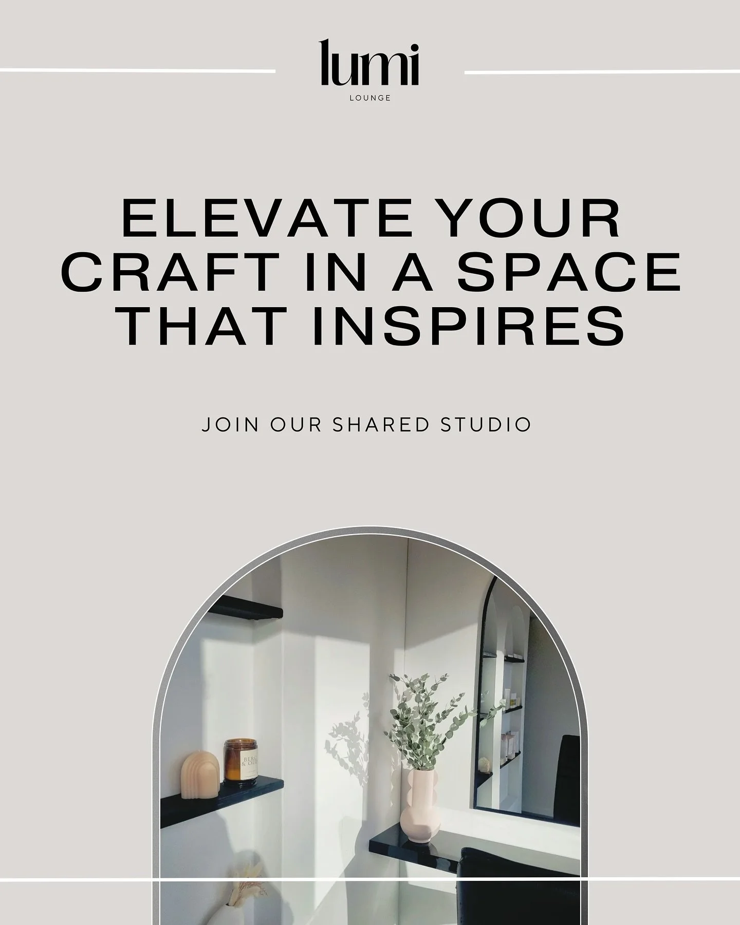 Mount Maunganui beauty &amp; wellness pros &mdash; your next move is calling 📞

We have an opportunity for a like-minded entrepreneur to join our beautiful shared studio and grow your business or side hustle in a space made for connection, collabora