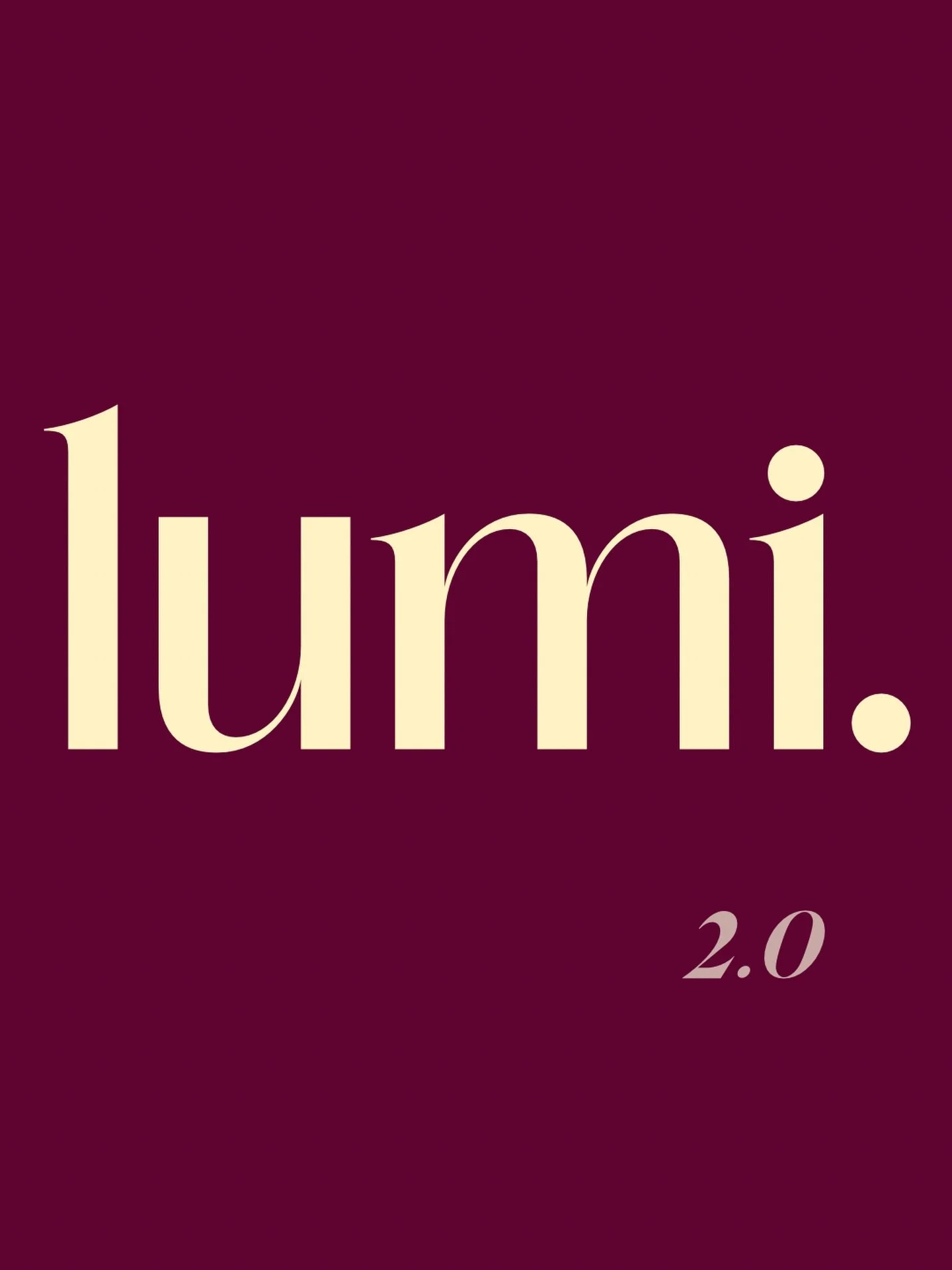 Same Lumi. Fresh new look ✨

Announcement tomorrow 😍