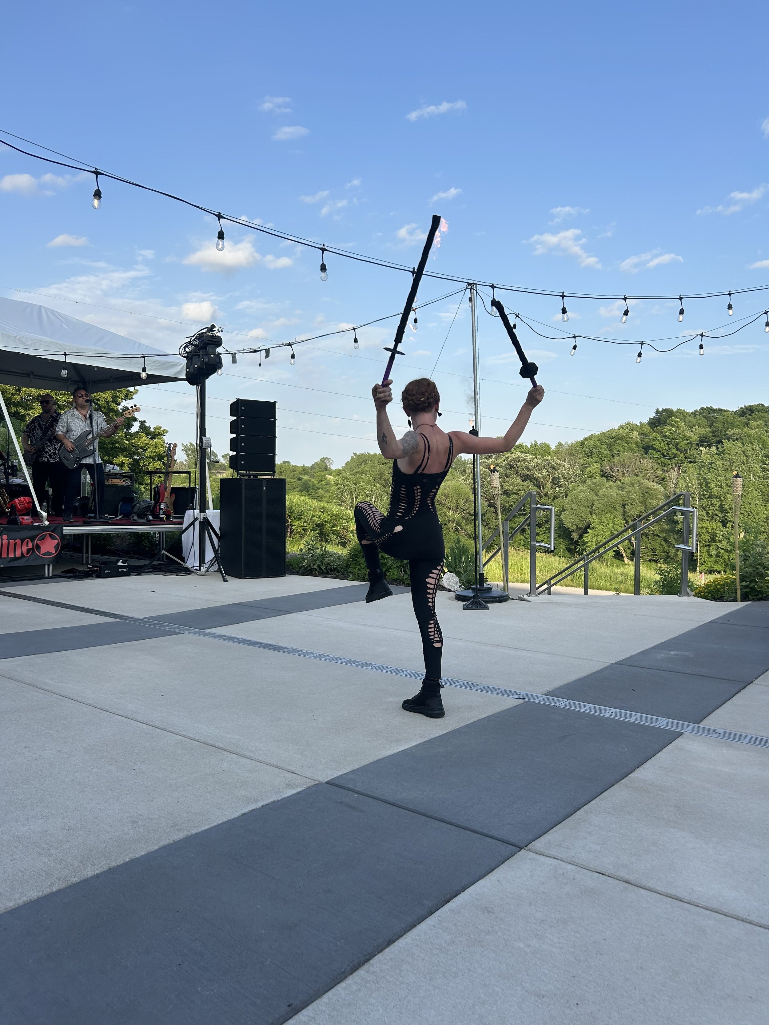 Green Bay Country Club Annual Member Event — FIRE SHOW