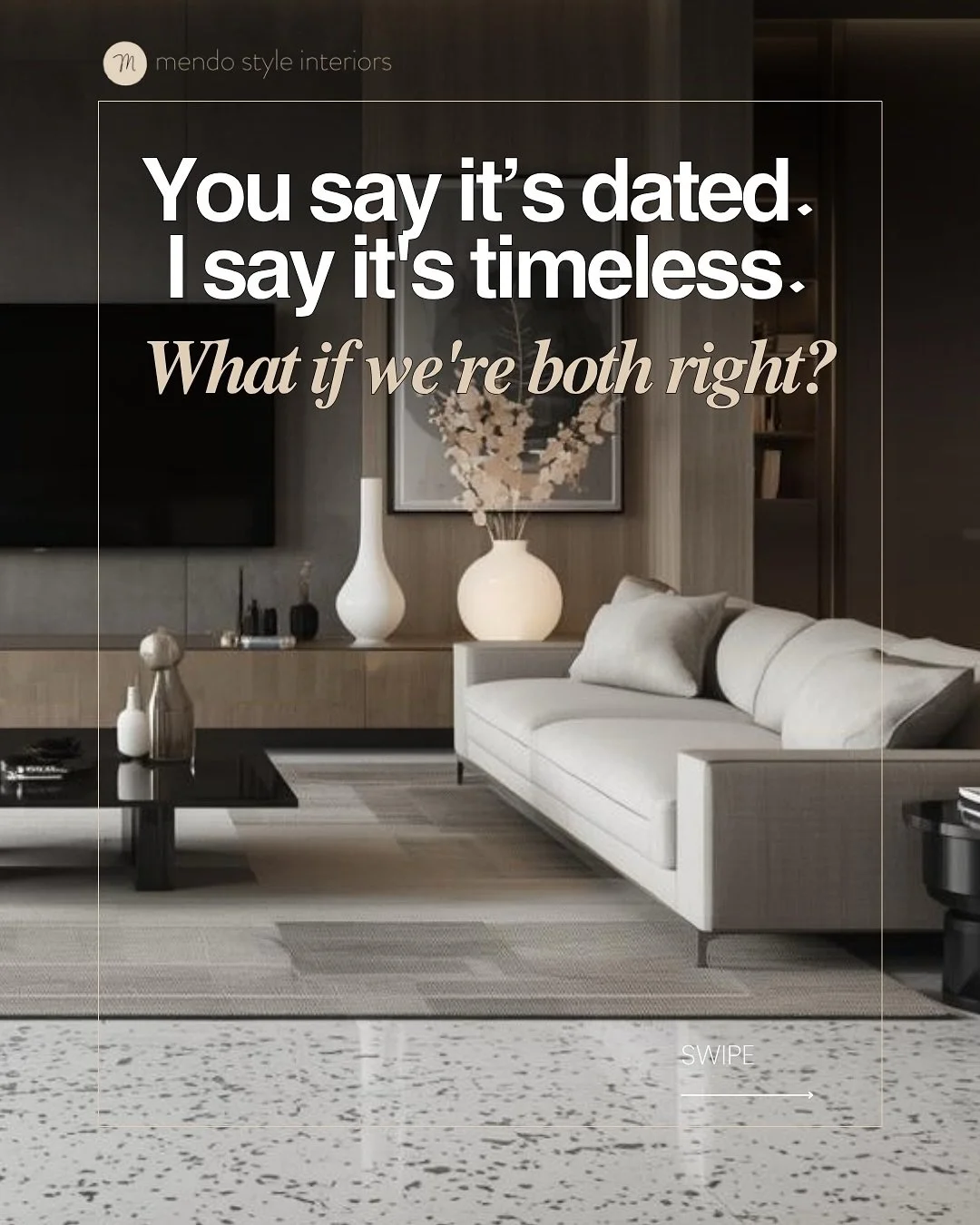 You say it&rsquo;s dated. I say it&rsquo;s timeless. 

What if we&rsquo;re both right?

Recently I walked into @bontonstudio and stopped at a wicker basket wall. 

Sculptural. Textural. Hand-woven colors. And yes, also timeless.&nbsp;

Wicker? Terraz