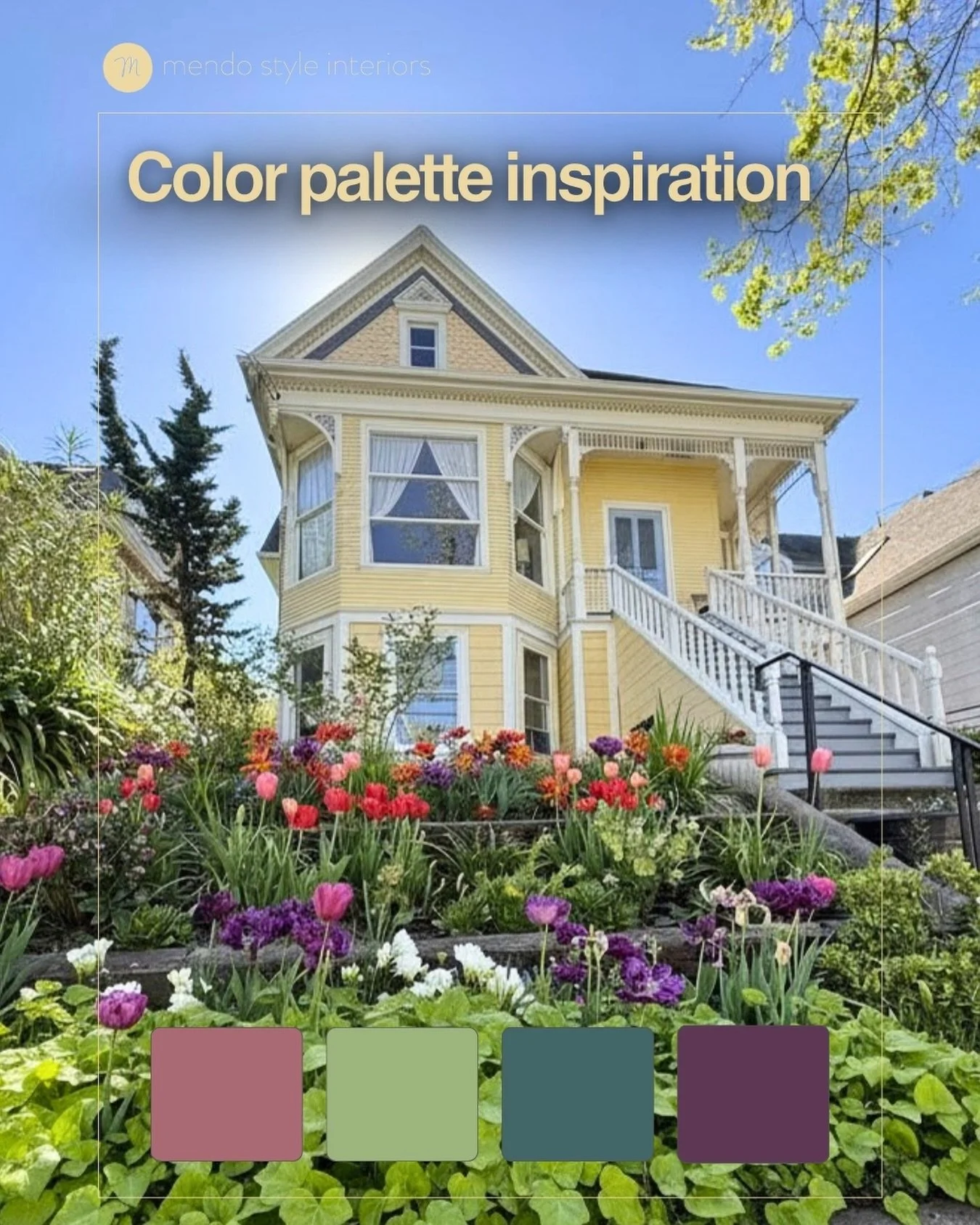 Inspiration doesn&rsquo;t need staging.

This Oakland front garden stopped me mid-walk.

This week&rsquo;s #moodboardmonday translates what&rsquo;s happening outside into something you&rsquo;ll want to live with inside.

A moody botanical palette fea