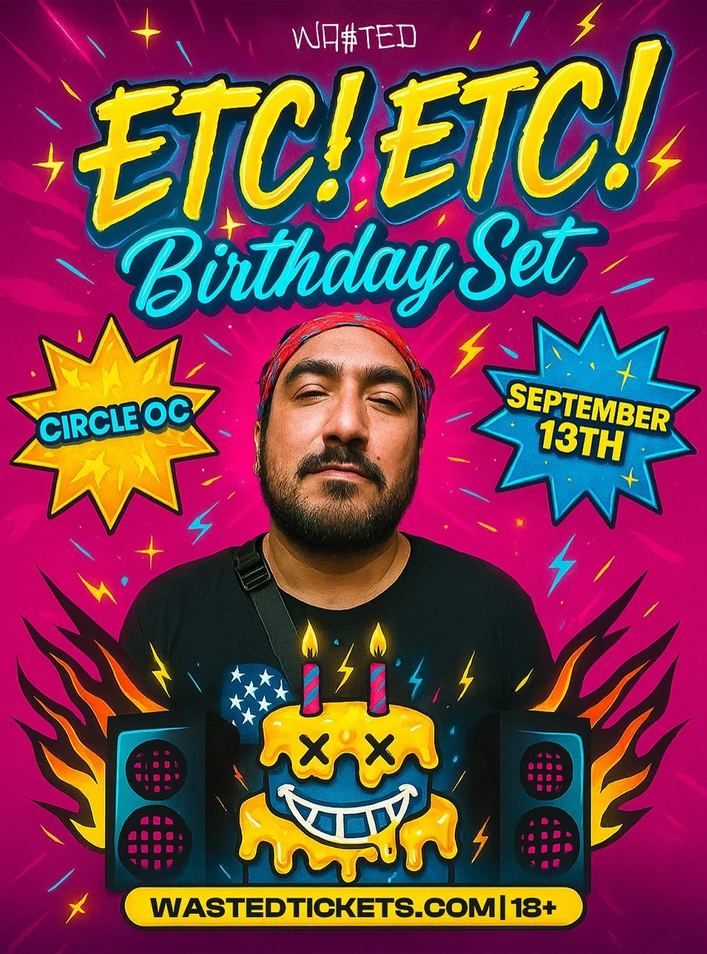 WASTED: ETC!ETC! Reggaeton Birthday Bash