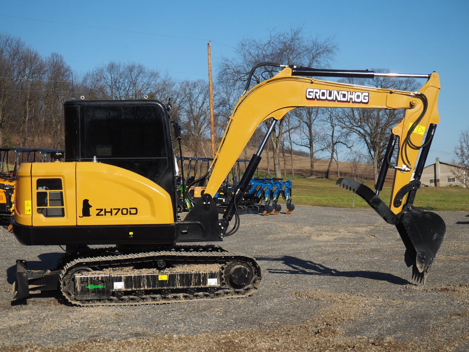 ZH70D Mini Excavator Diesel Engine — Mini Excavators in Central Texas