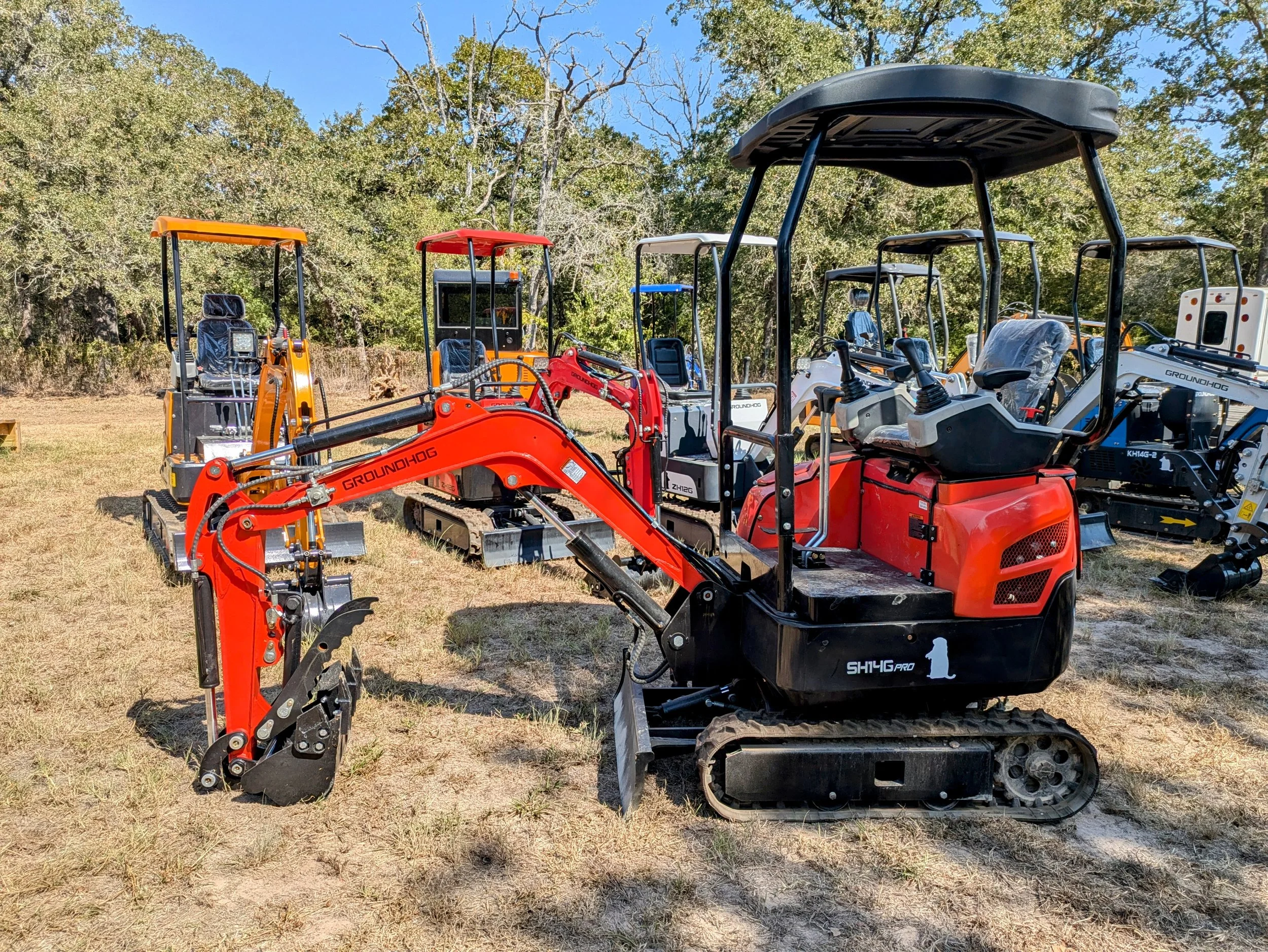 SH14G Mini Excavator — Mini Excavators in Central Texas