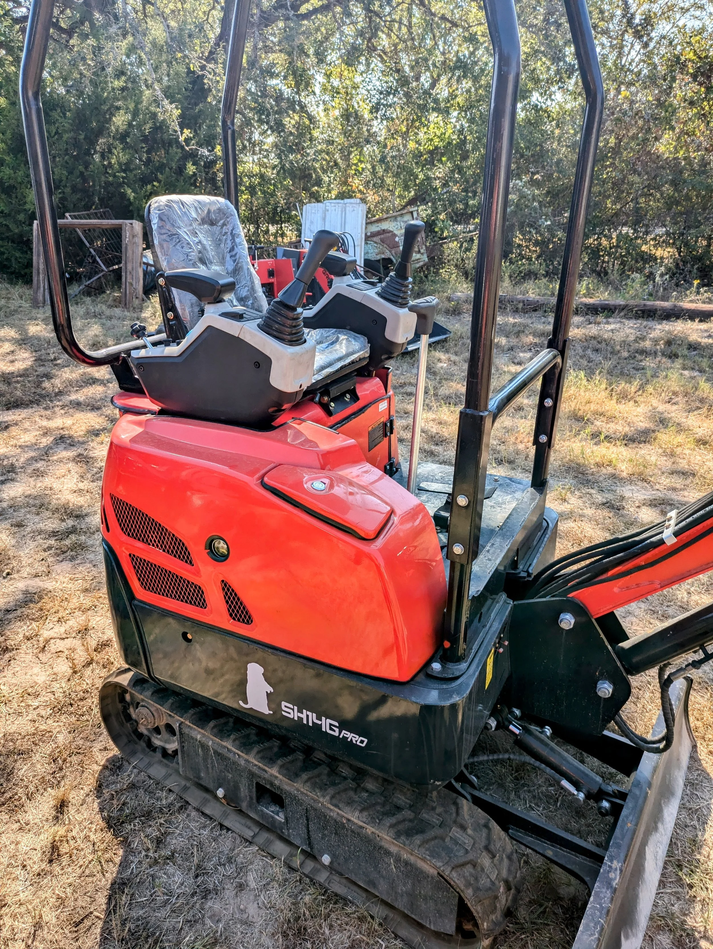 SH14G Mini Excavator — Mini Excavators in Central Texas
