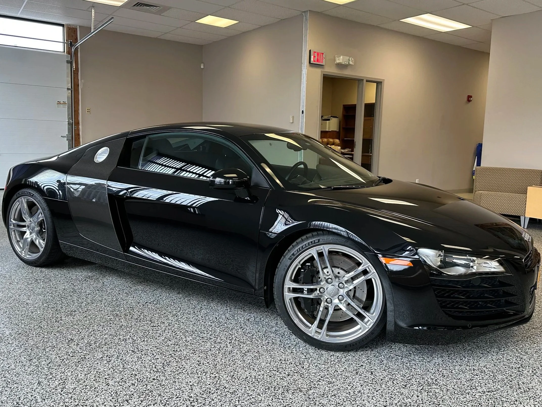 Ceramic Coated Black Audi R8