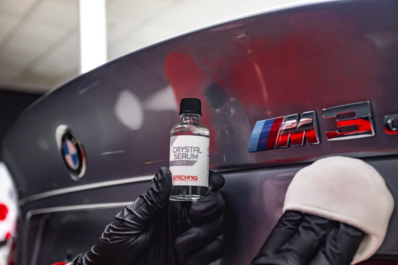 Installing Gtechniq Crystal Serum Light on BMW M3