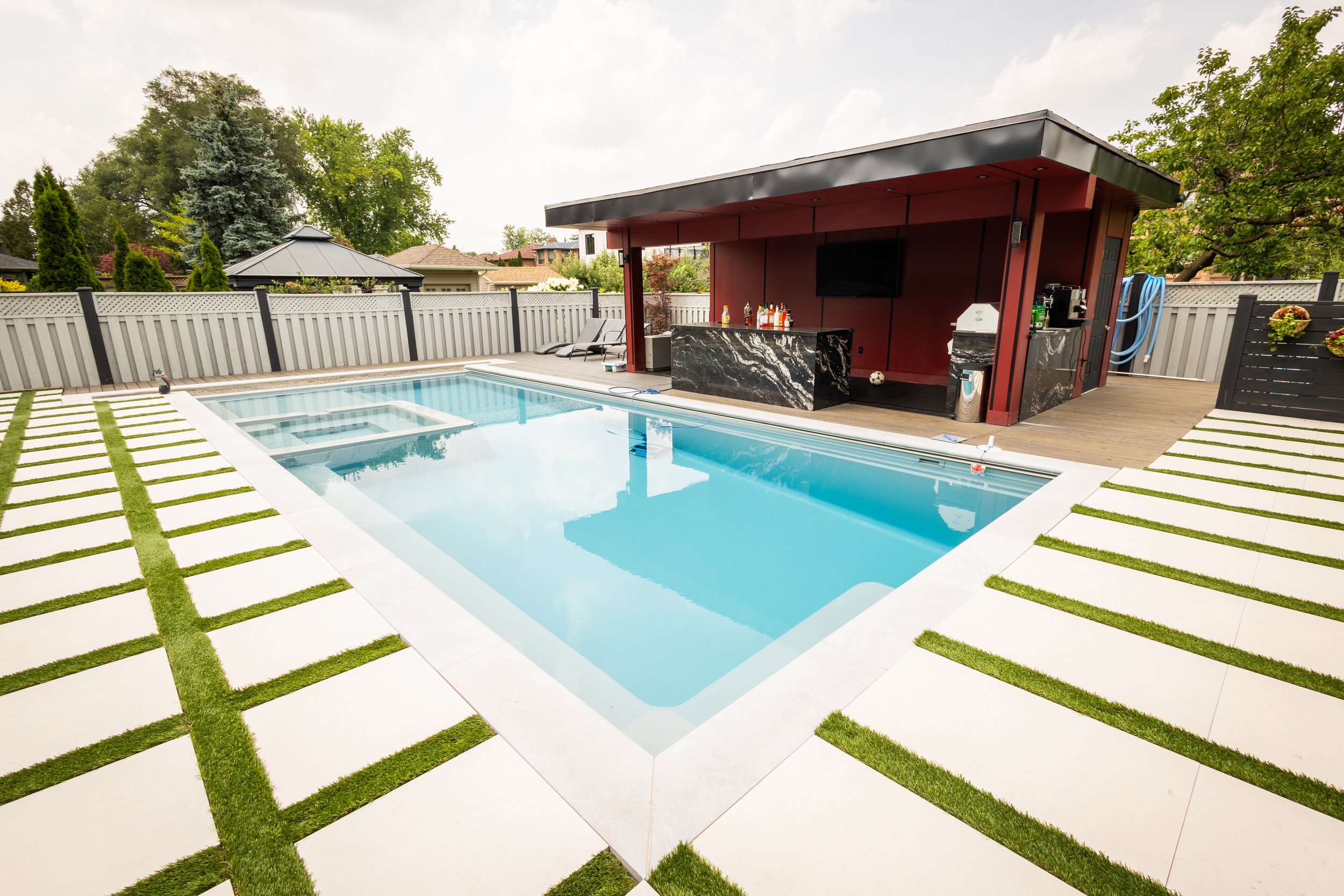 POOL AND GAZEBO PERMIT-CITY: 
MAPLE-PROJECT: RIVERMILL