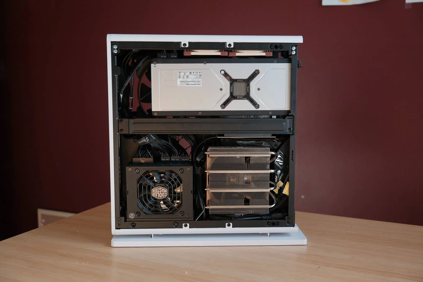 Custom PC build mad in the Fractal Ridge ITX case