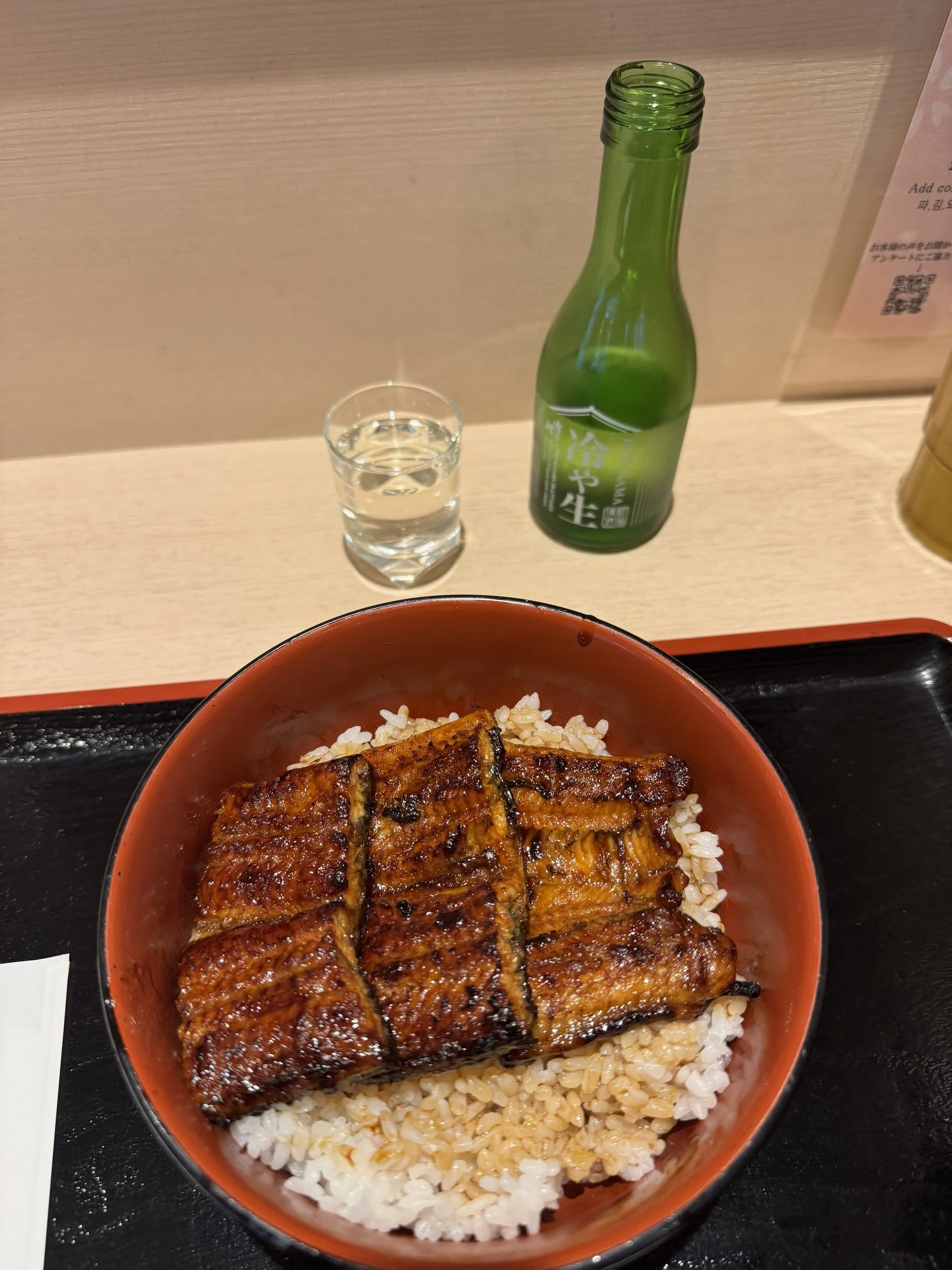 Grilled eel over rice