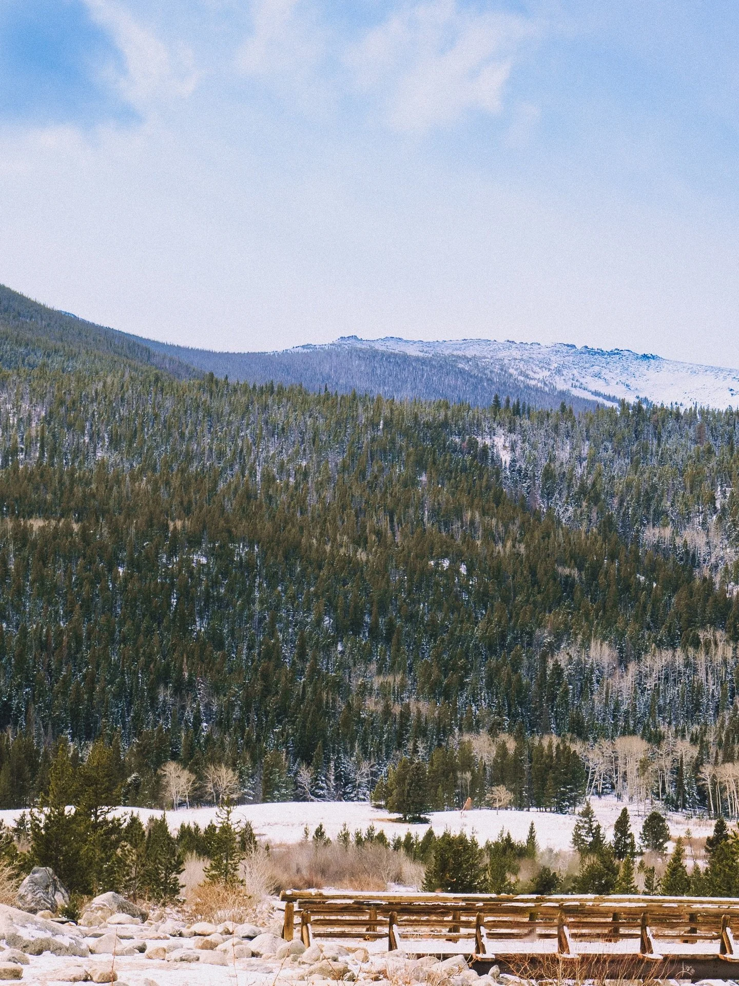 I really like to photograph pretty moments in time, like the ones here at Rocky Mountain National Park. 

That&rsquo;s it. Pretty photos. That&rsquo;s the carousel.