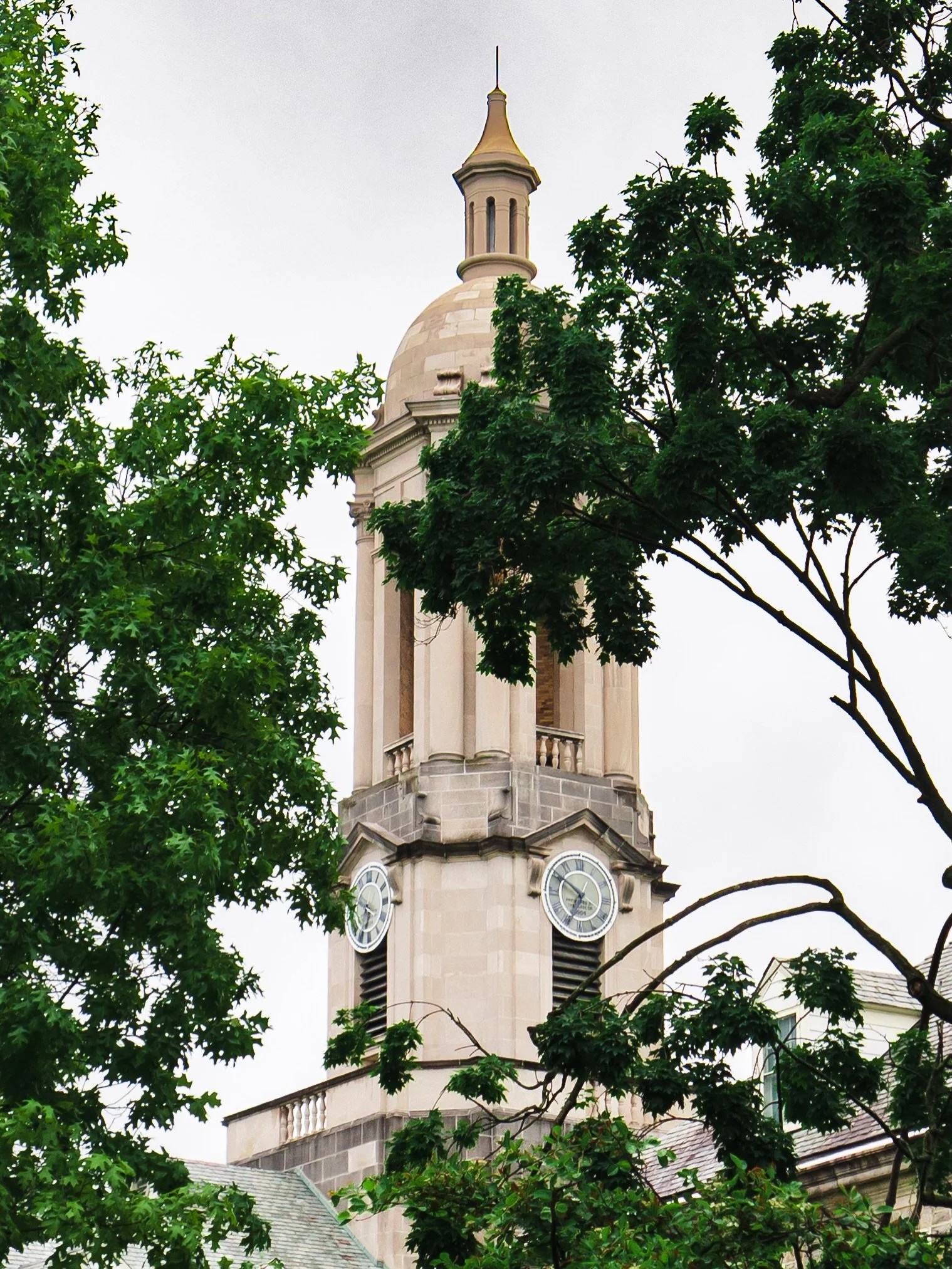 Penn State in gloom. 

I am not a Penn State person &mdash; Hook &rsquo;Em always &mdash; but I will admit this campus stopped me more than once. We spent a rainy Saturday afternoon wandering around with a friend, no real plan, just following whereve