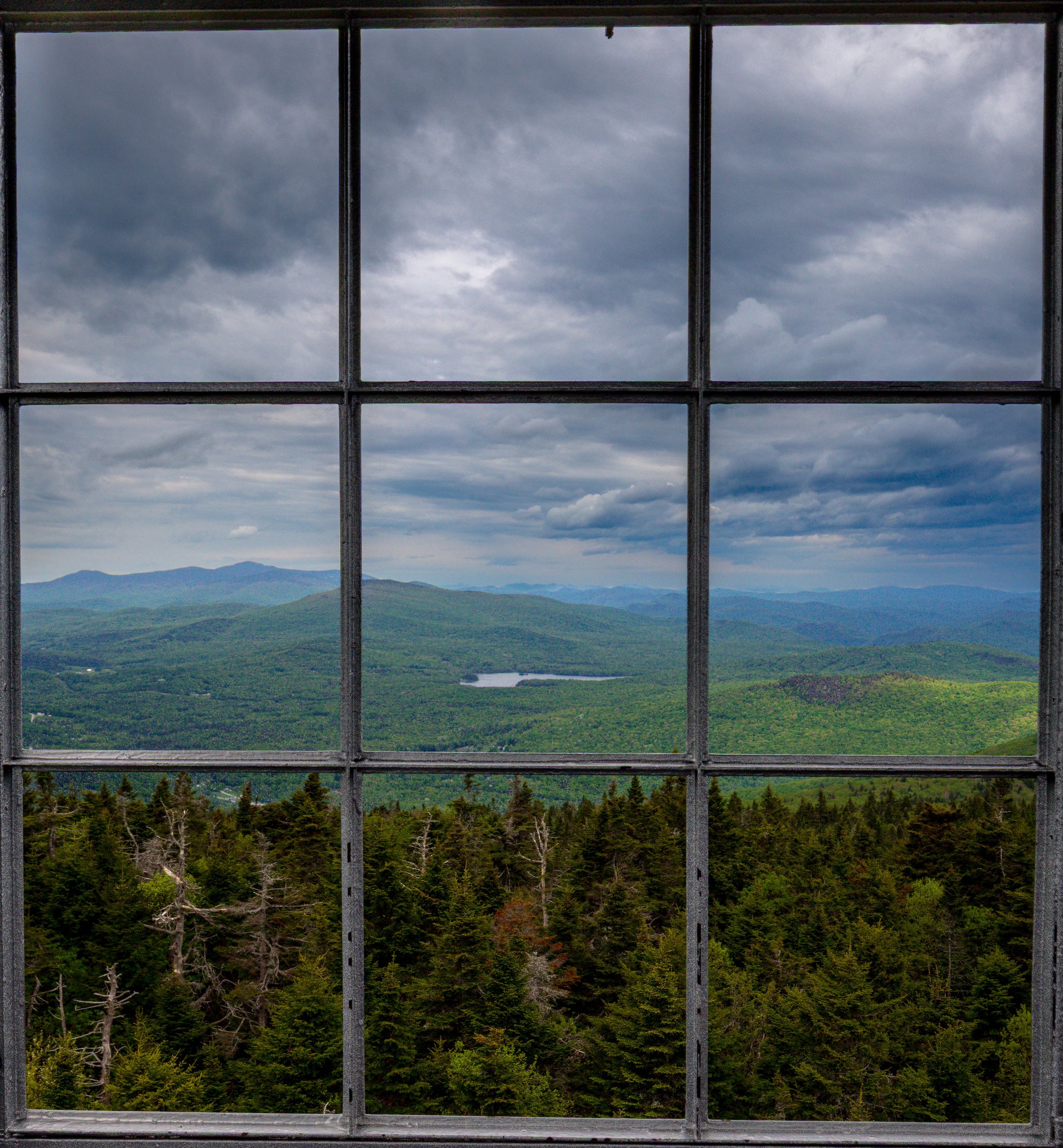 The Okemo Mountain fire tower in Ludlow, VT does not get talked about enough. 🏔️

this was my second time climbing it and it scared me both times. I am genuinely scared of heights and I climb fire towers anyway because the views are always worth it.