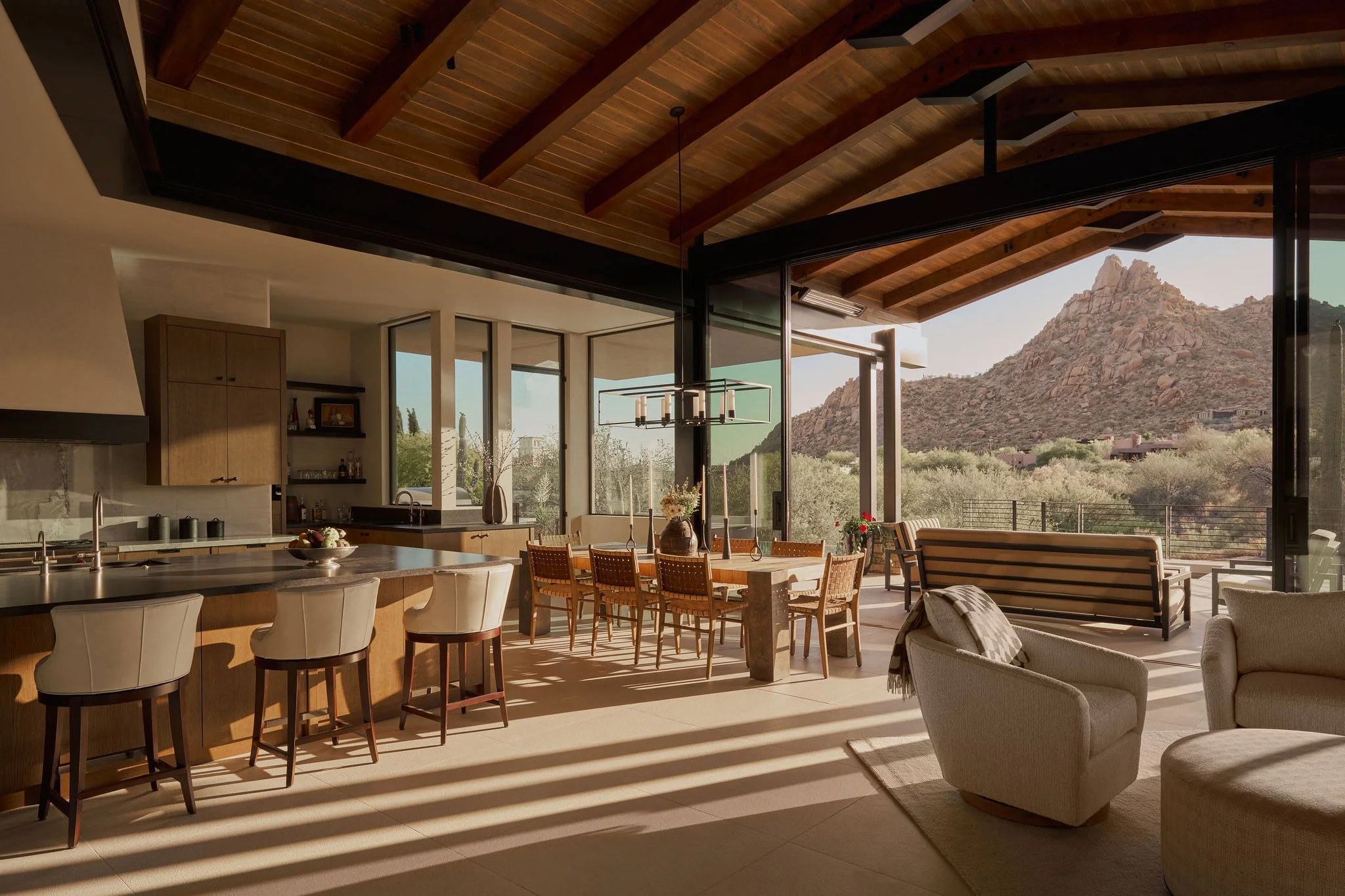 Golden hour desert light but southwest photographer