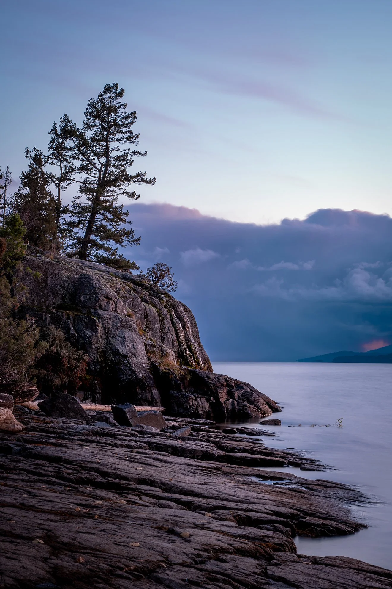 Flathead Lake at Twilight