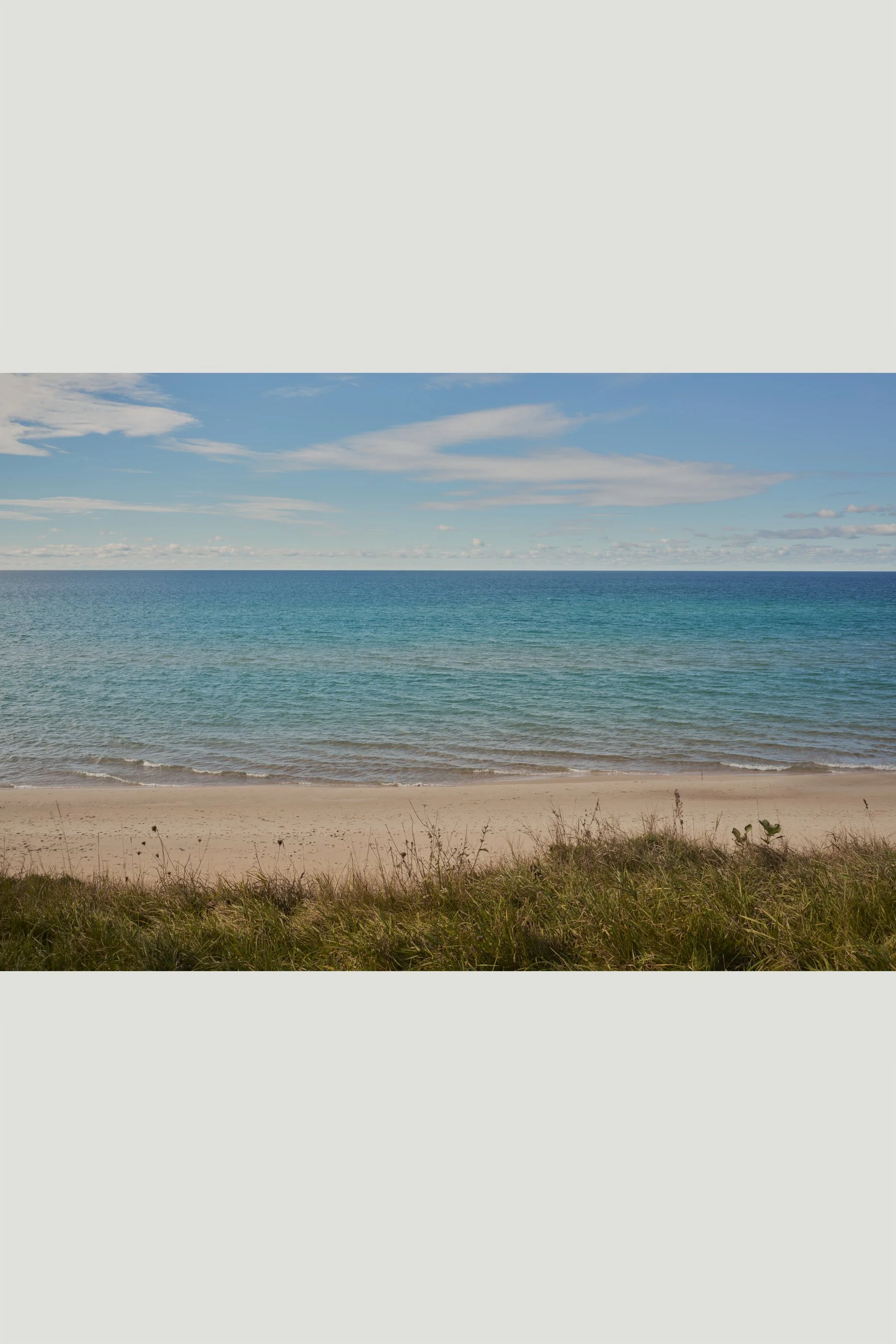 Lake Michigan on a Sunny Day