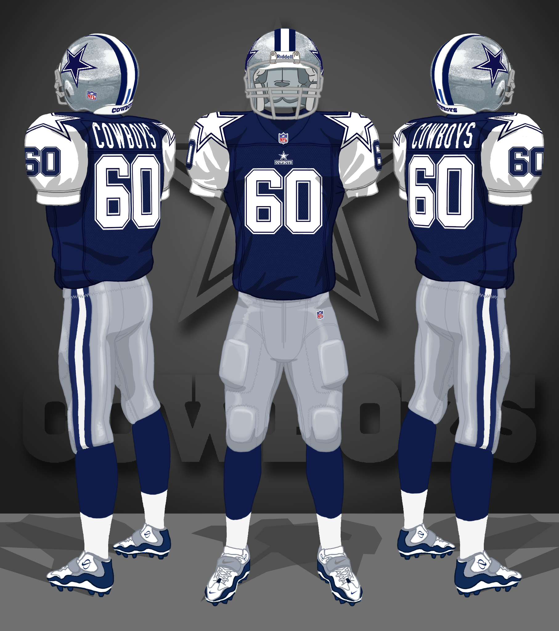 1995, "Double Star" jerseys, blue