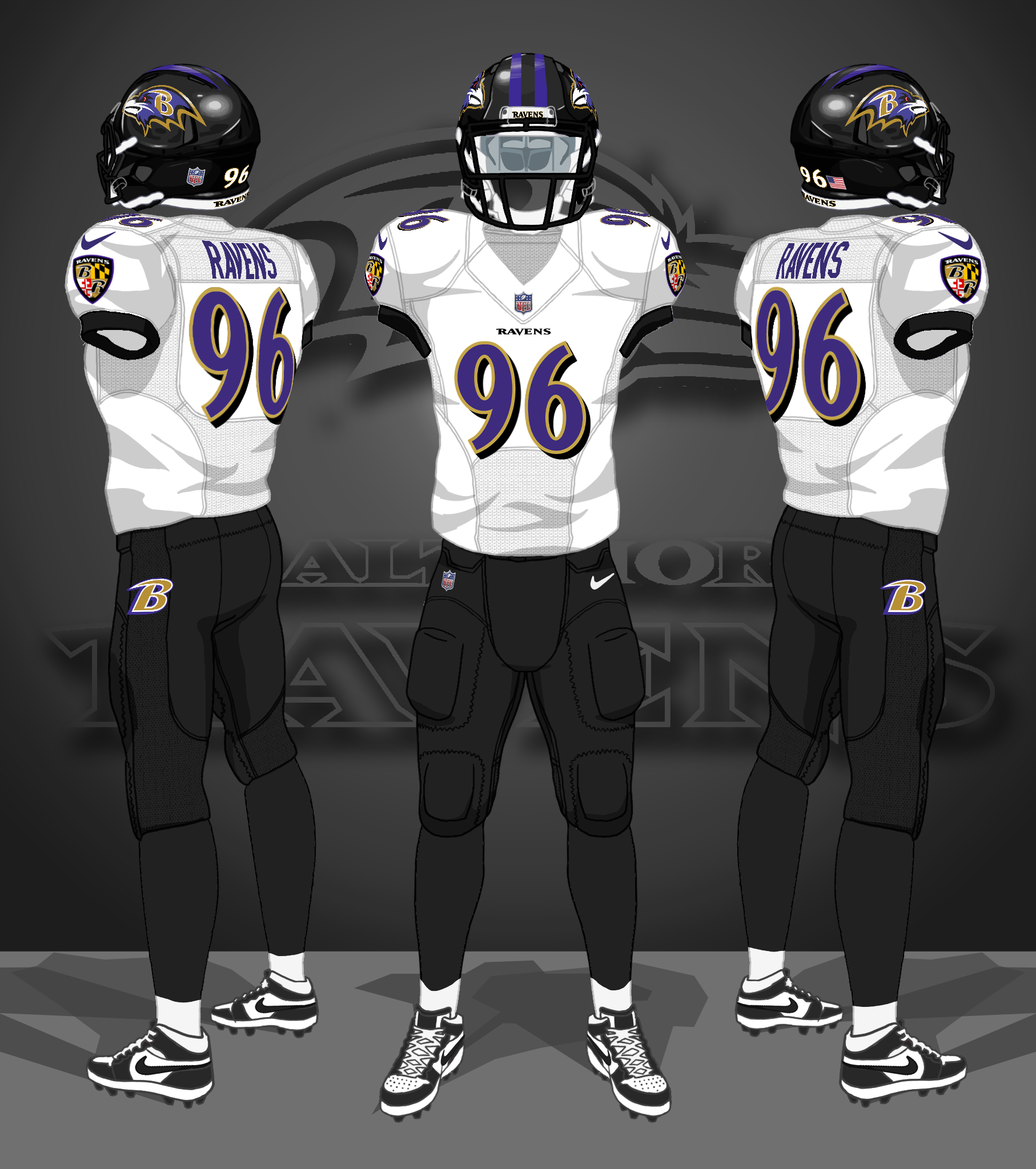 2013-2025 white, black
