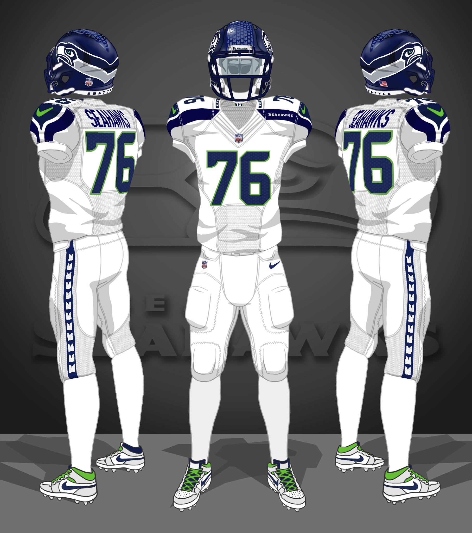 2017-- white, white, white socks