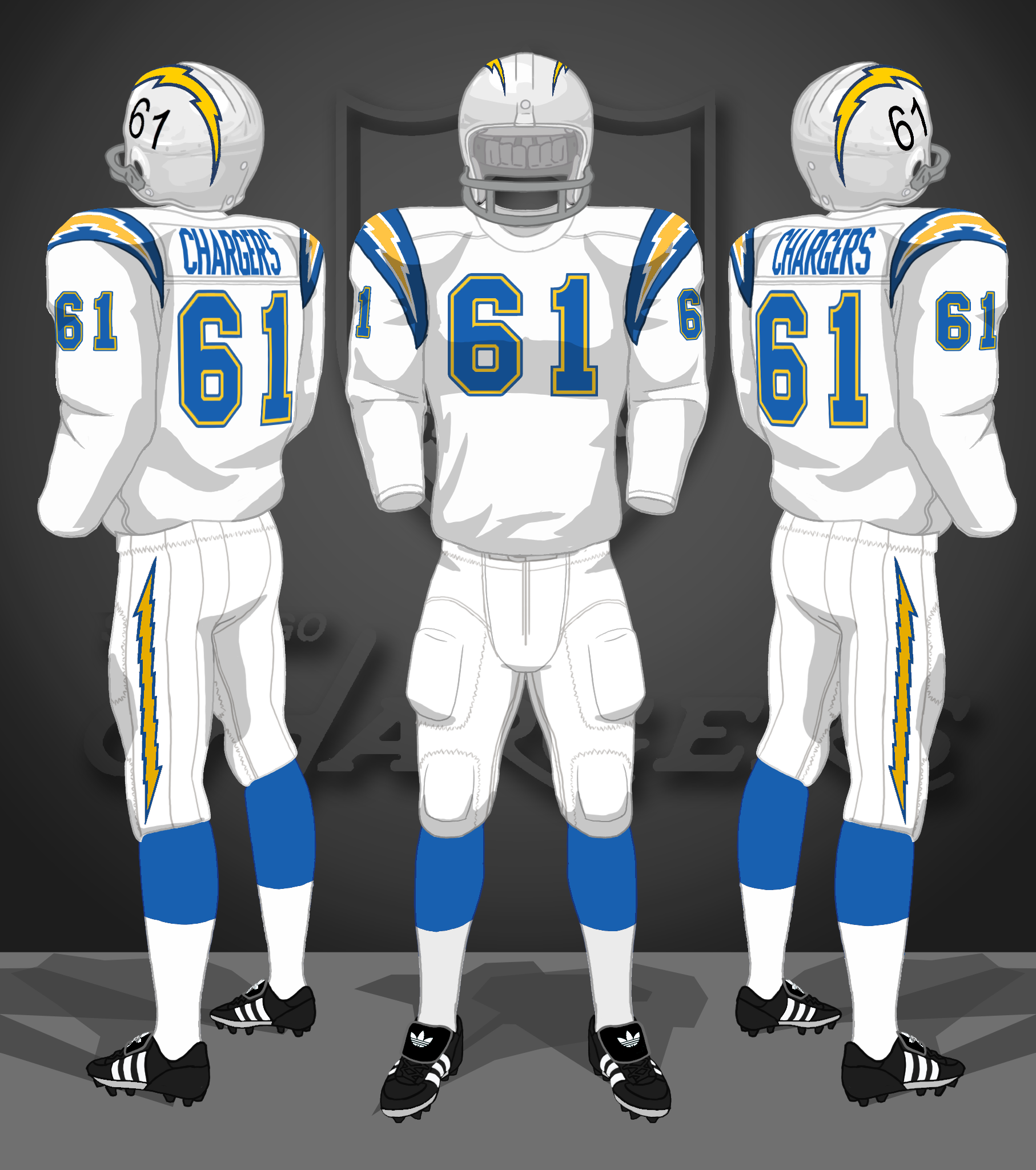 1964-1965 white, white