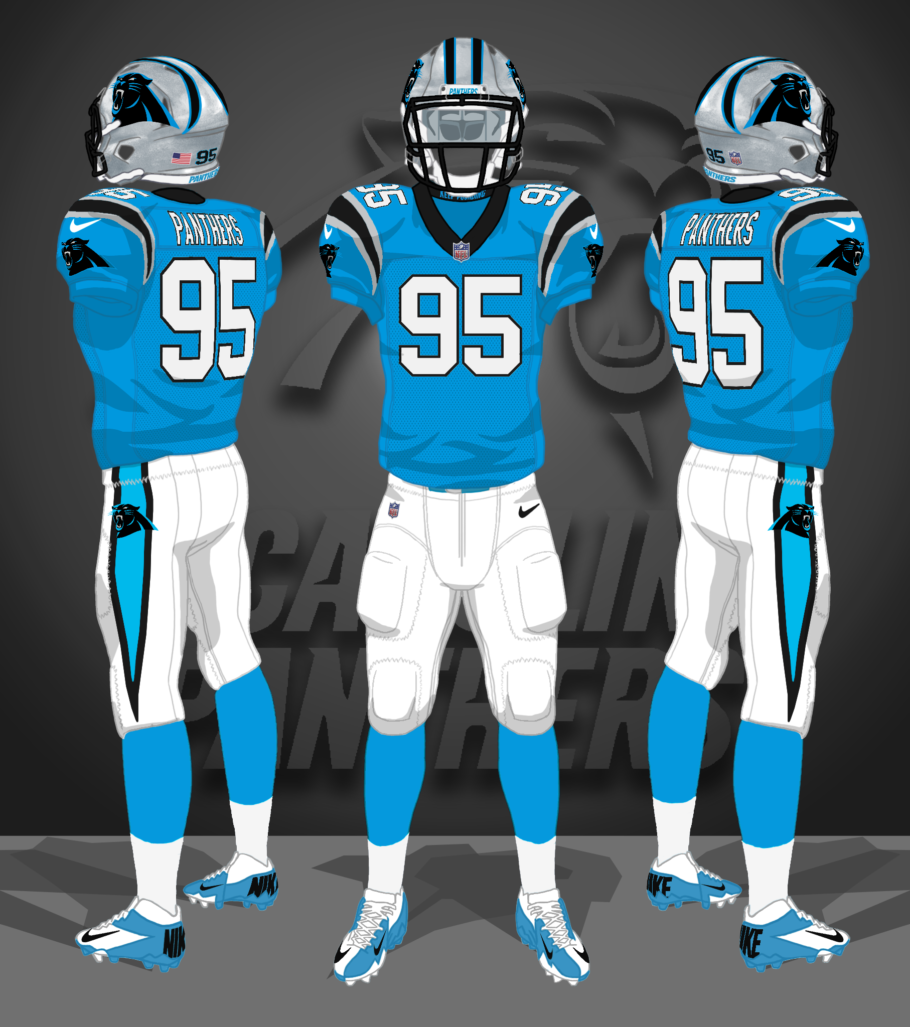 2018, blue, white