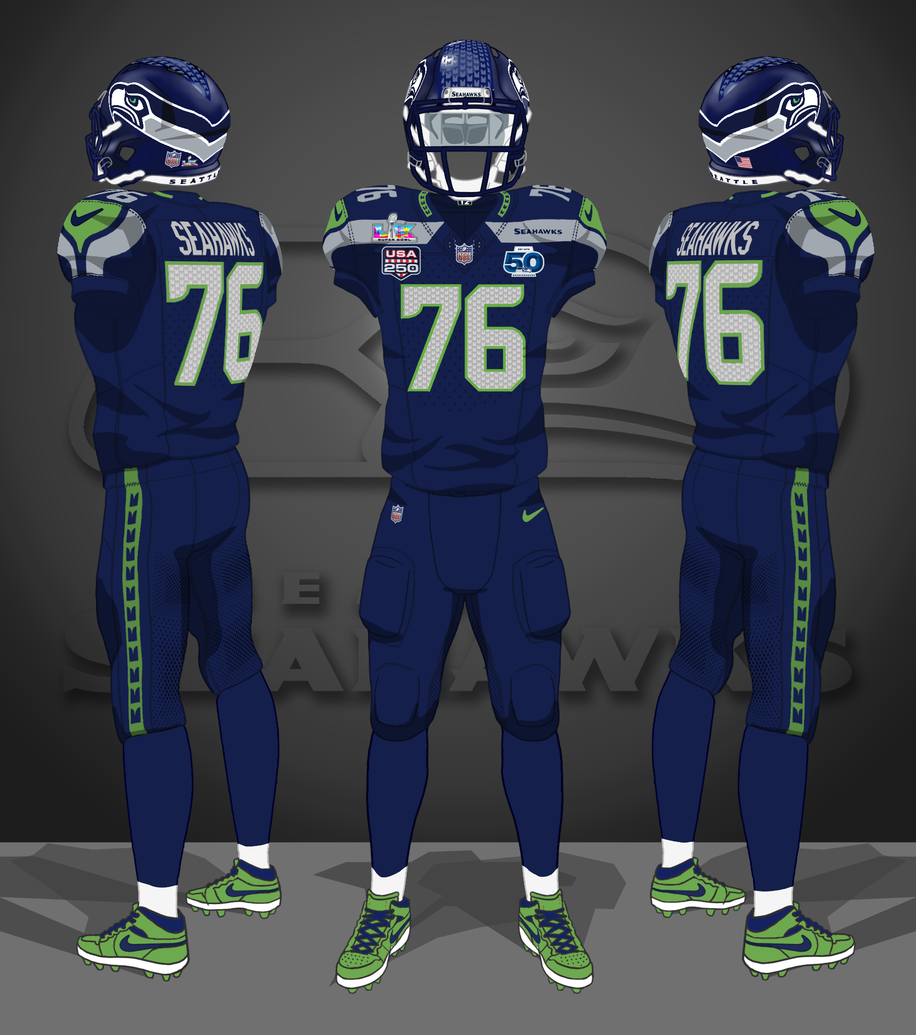 2012-- navy blue jerseys, navy blue pants