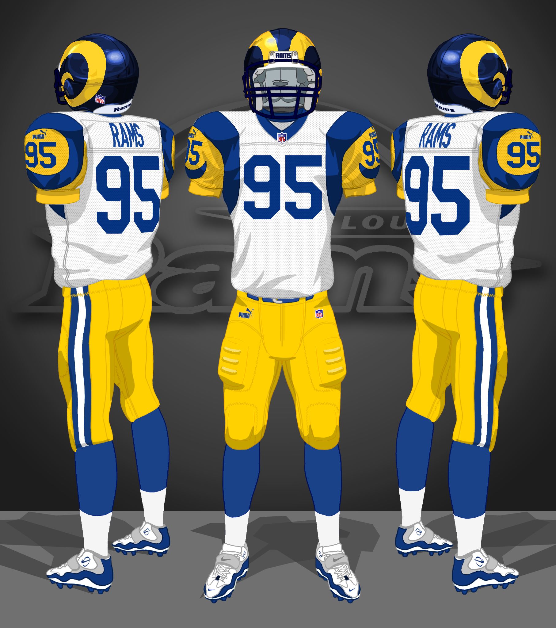 1995-1999 white, yellow