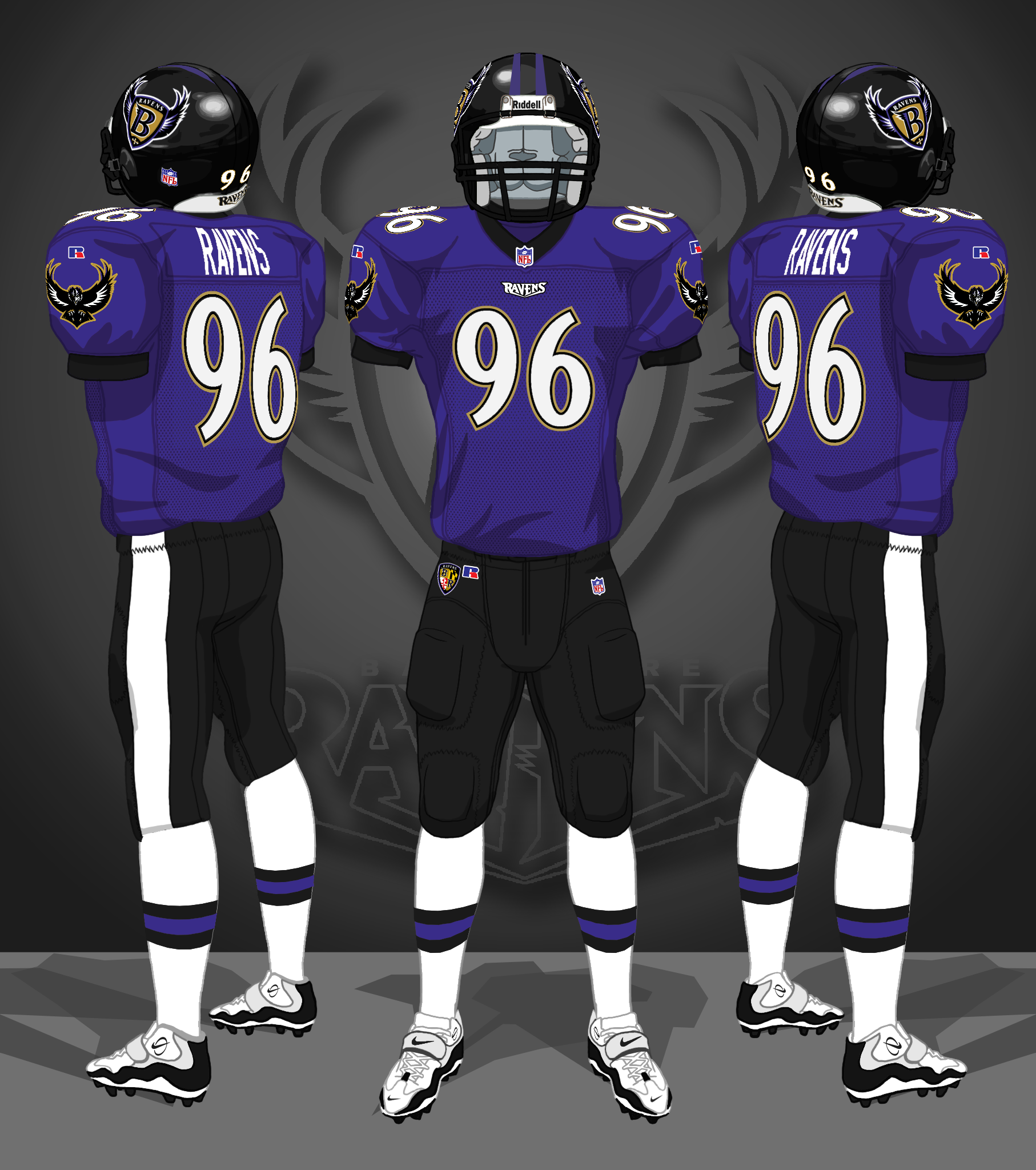 1996 purple jerseys