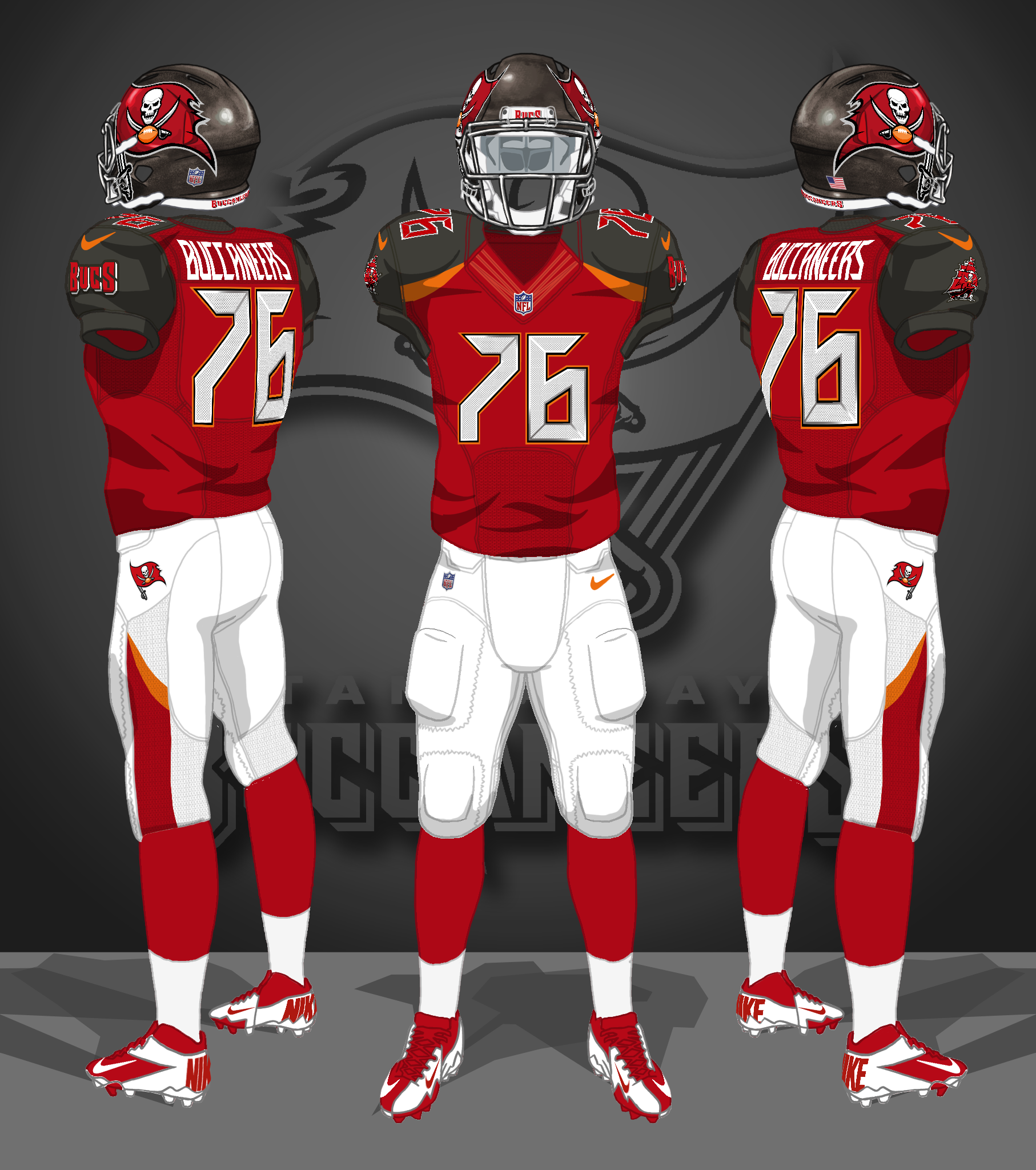 2017, red, white, red socks