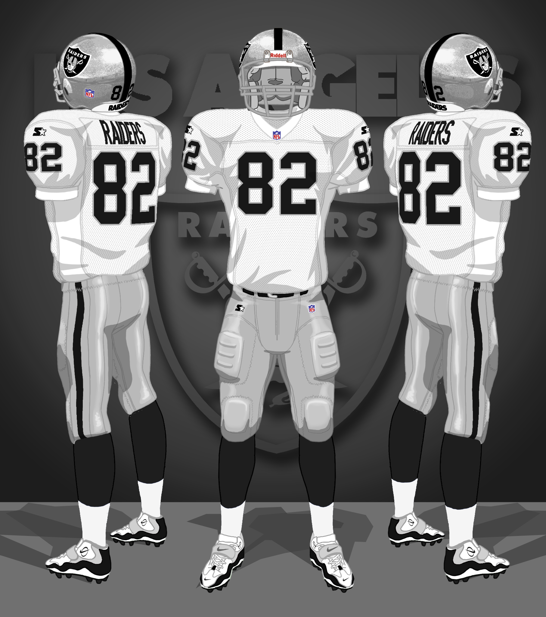 1982-1994 white, silver