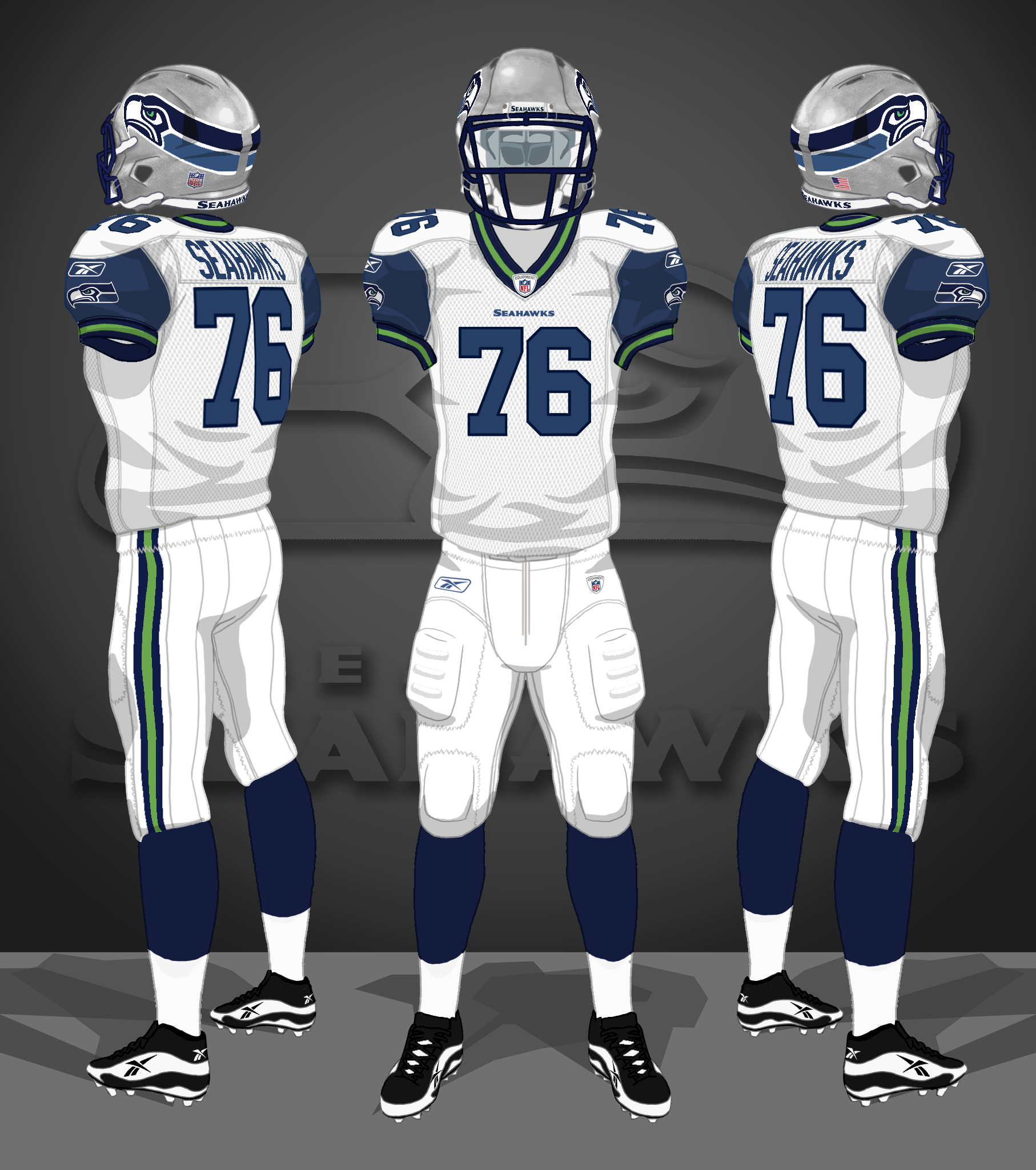 2002 unused silver away helmets