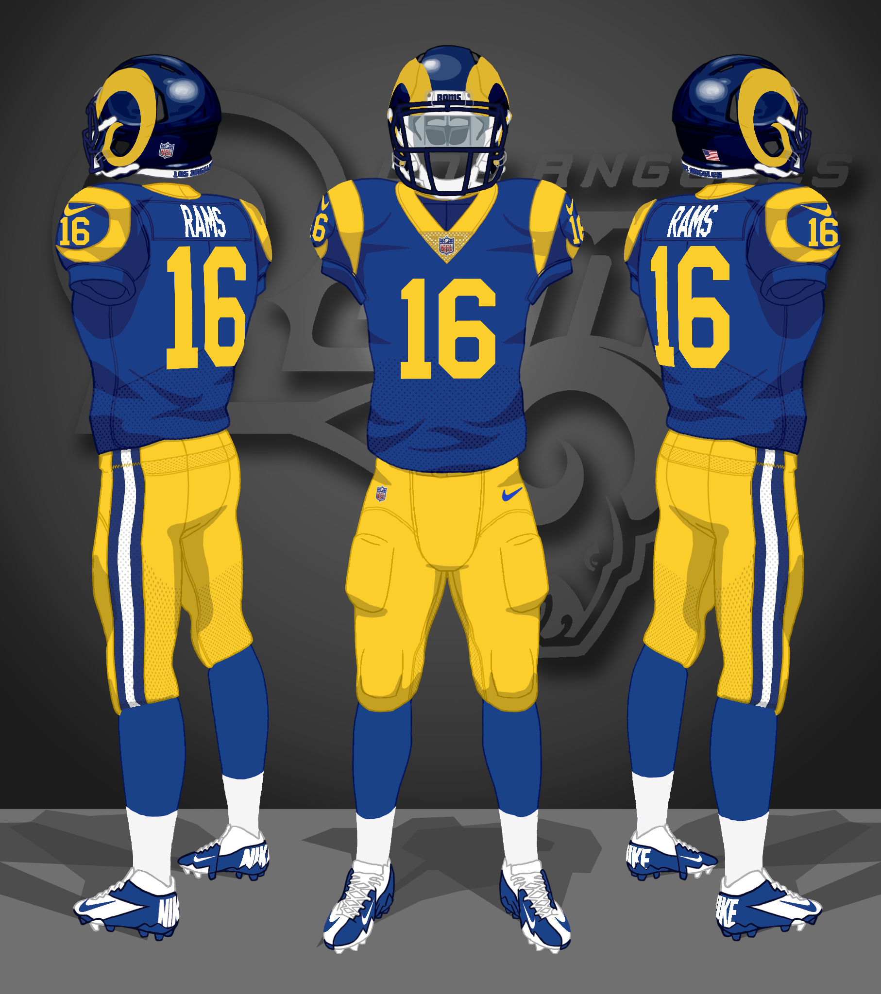 2017-2019 throwback blue, yellow