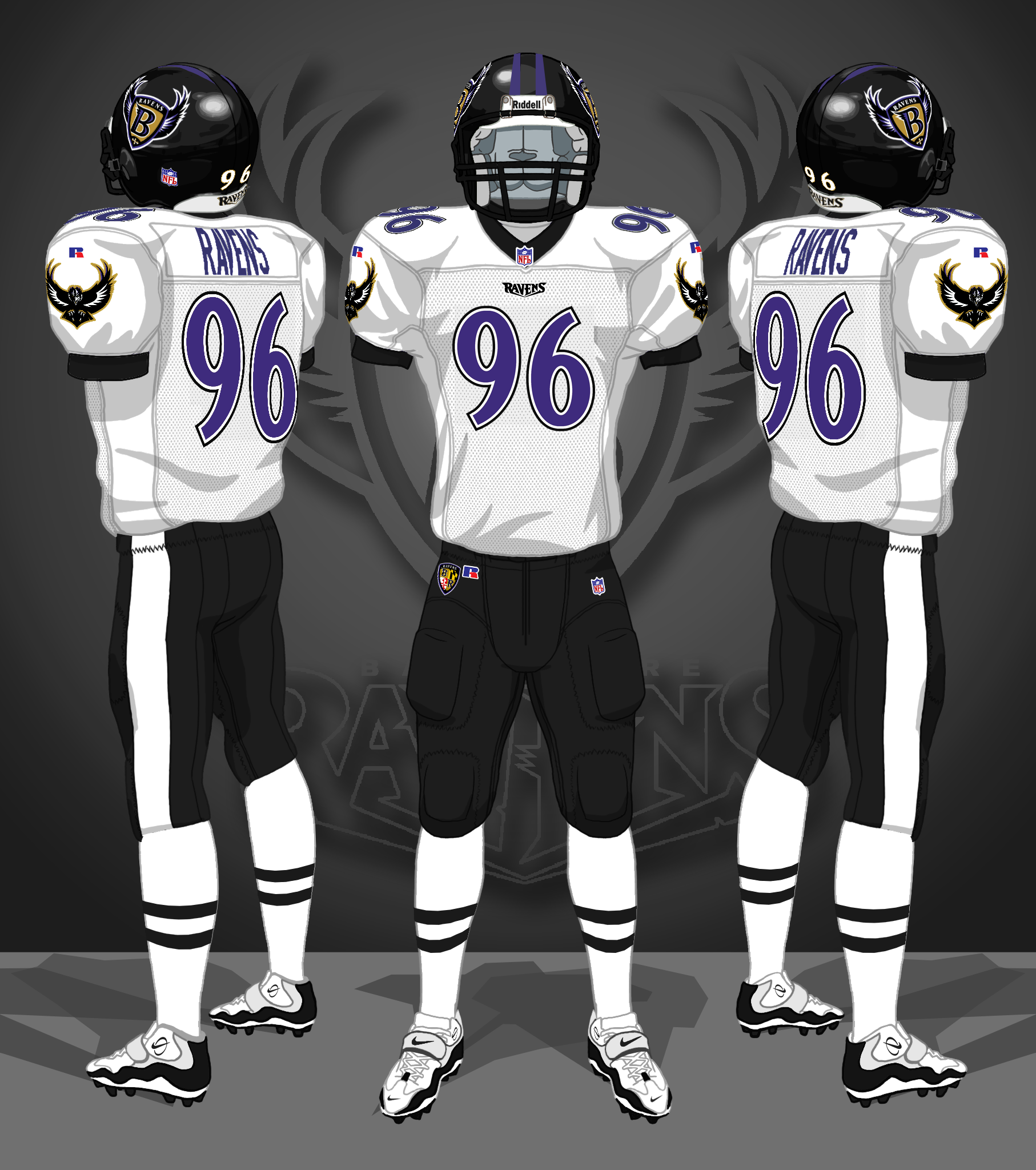 1996 white jerseys