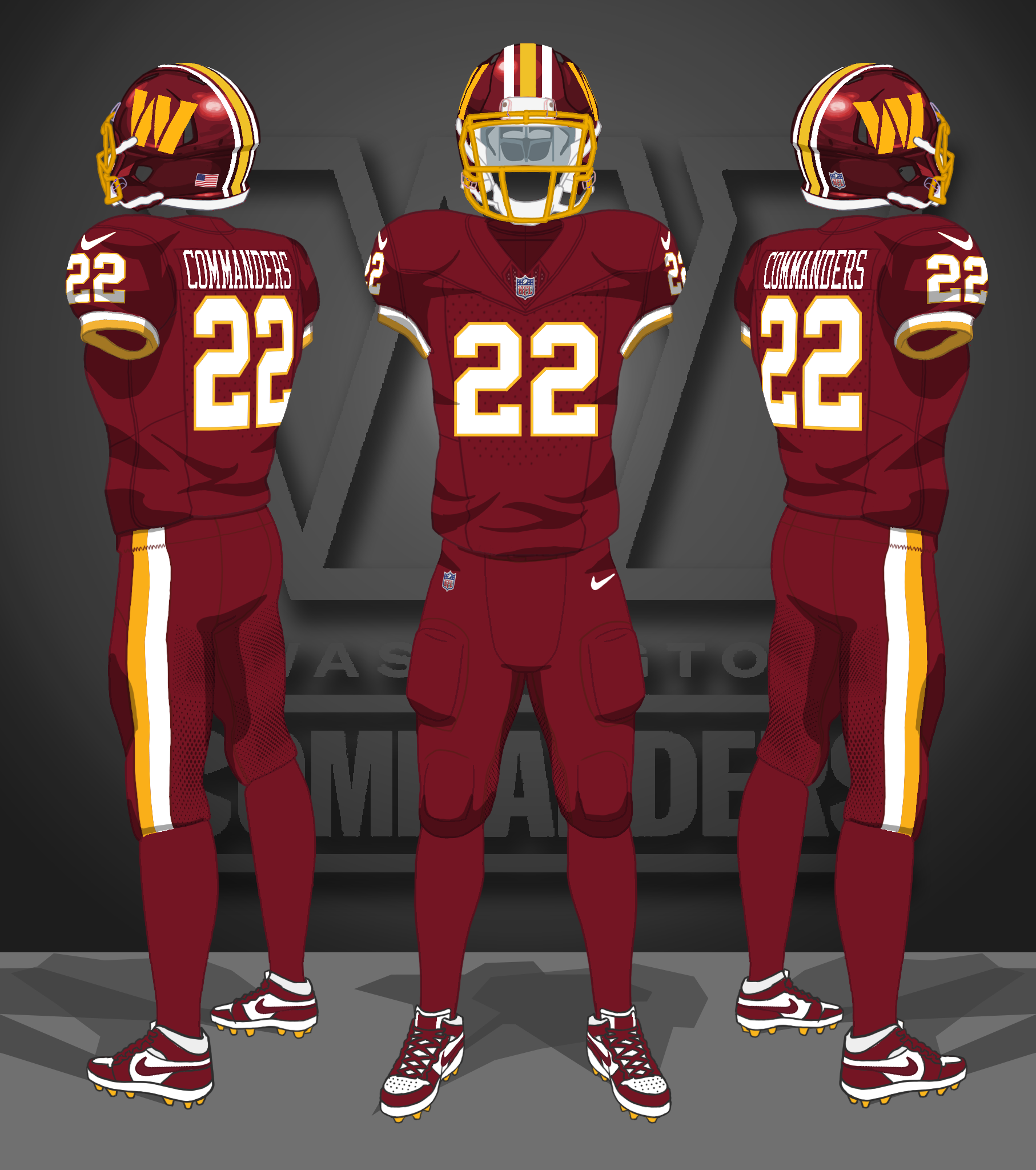 2026-- all burgundy