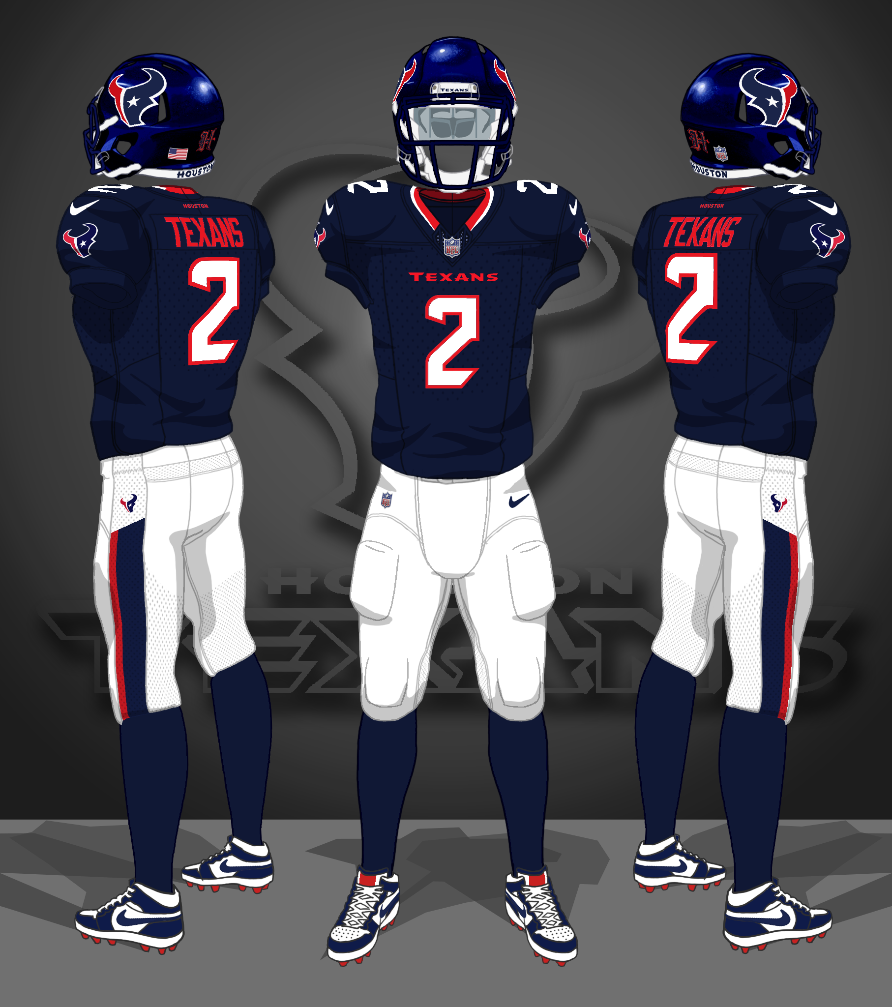 2024-- navy blue jerseys, white pants