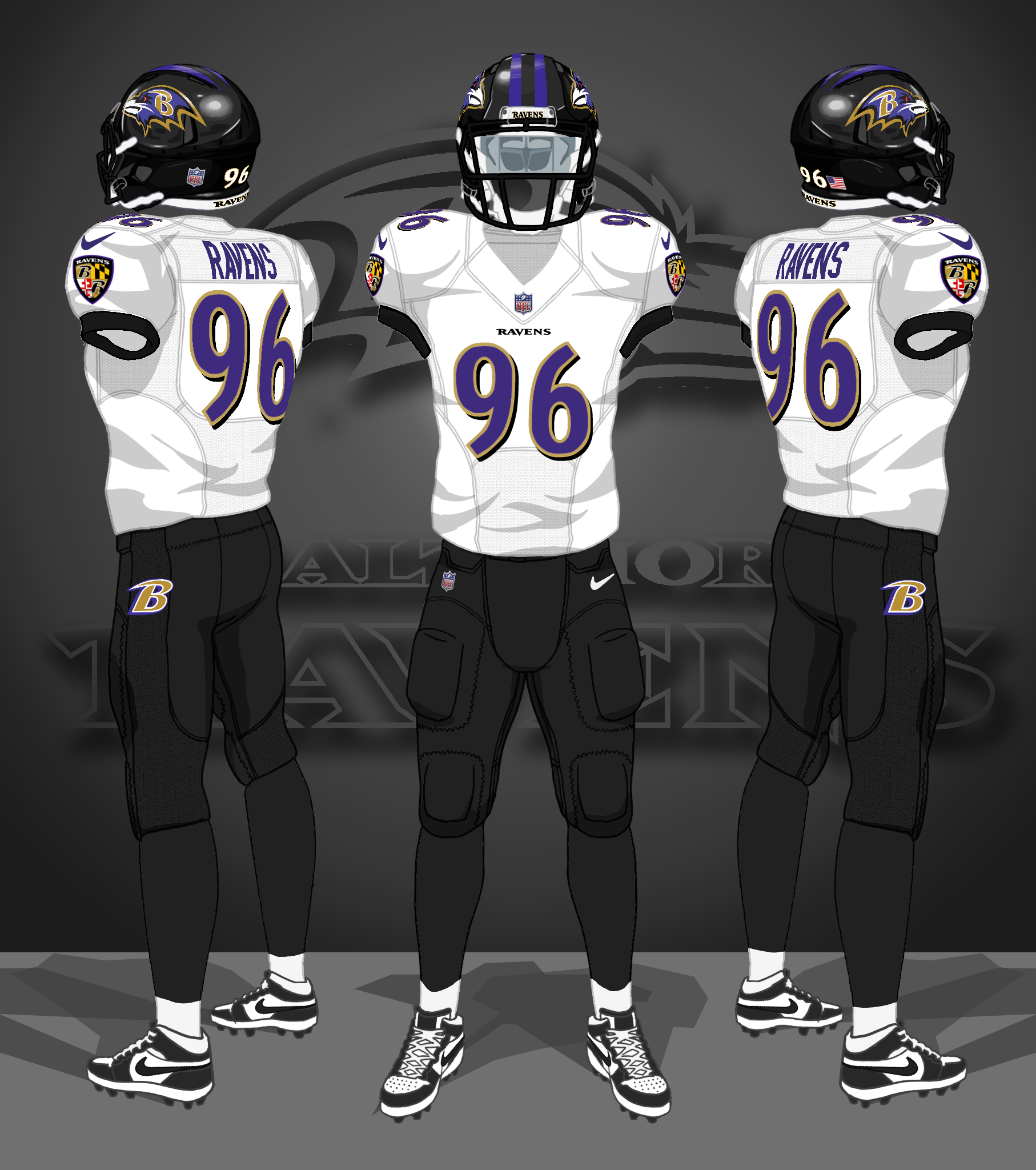 2013-2025 white, black