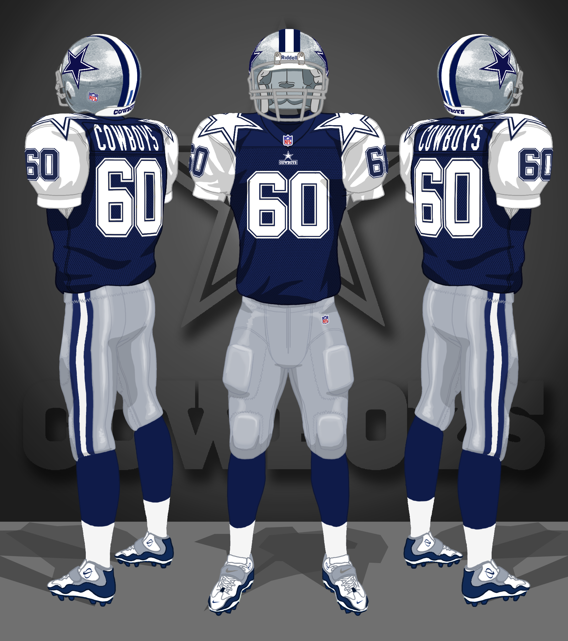1995, "Double Star" jerseys, blue