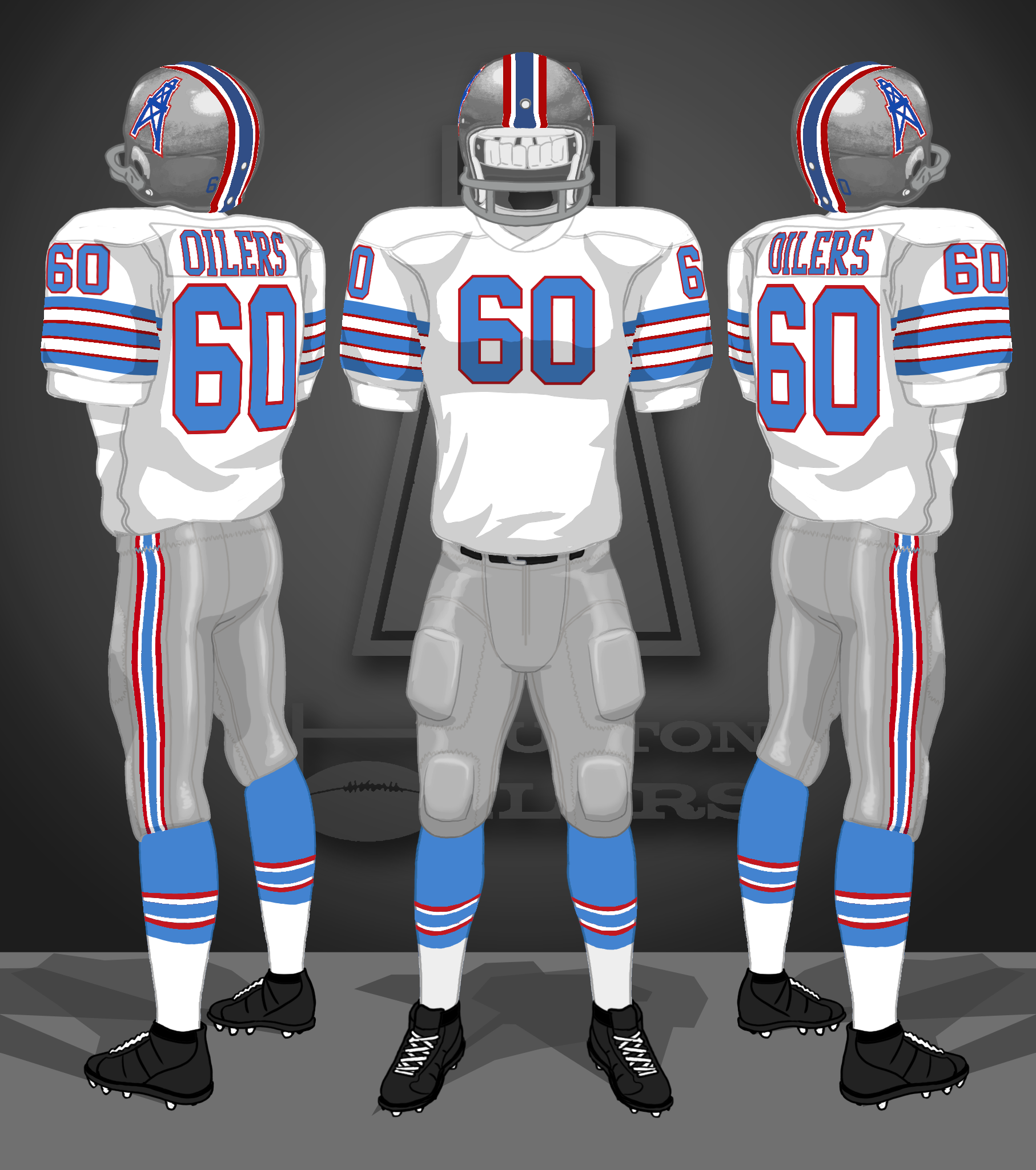 1966-1967 white, silver