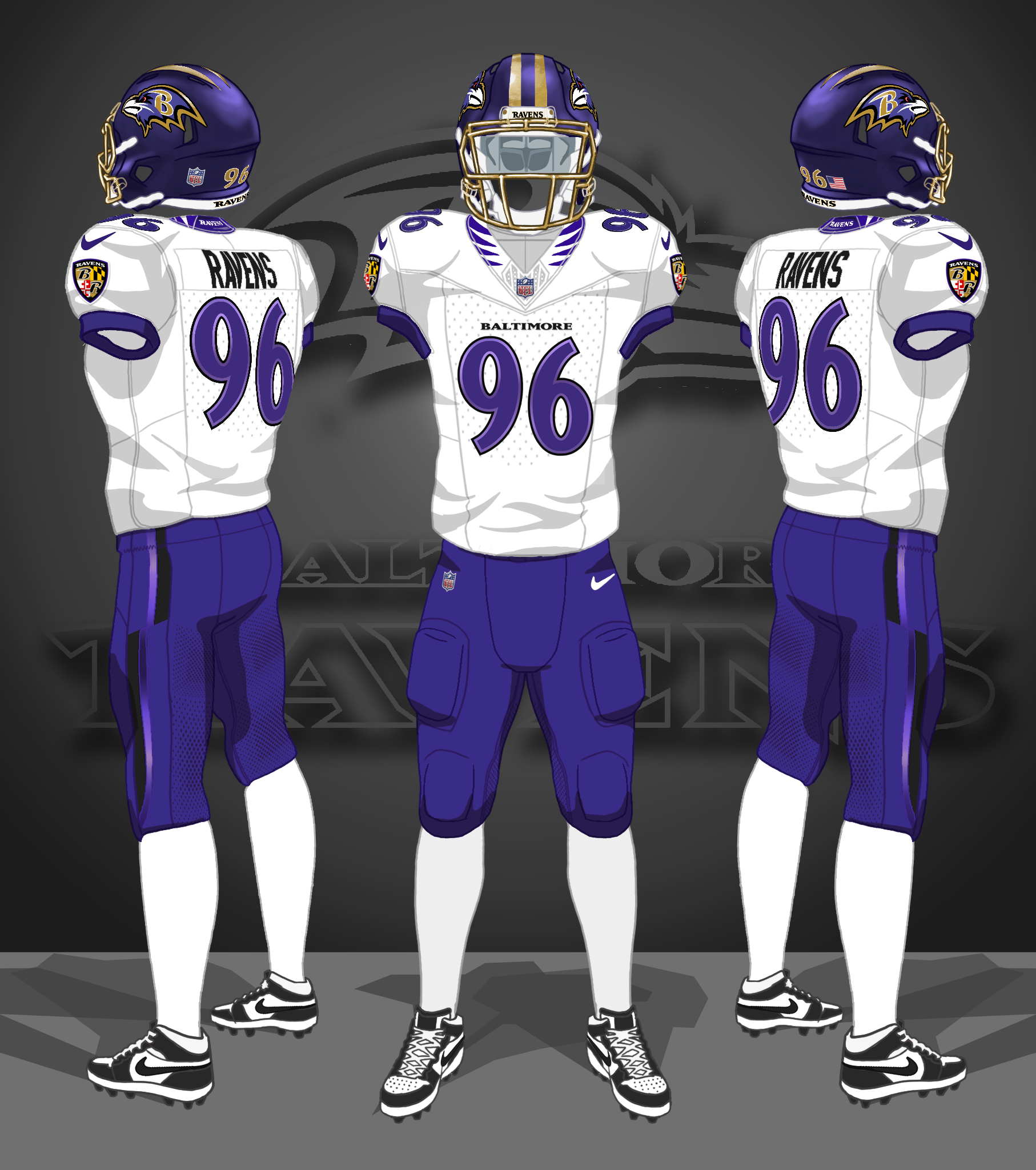 2026-- white, purple, purple helmets