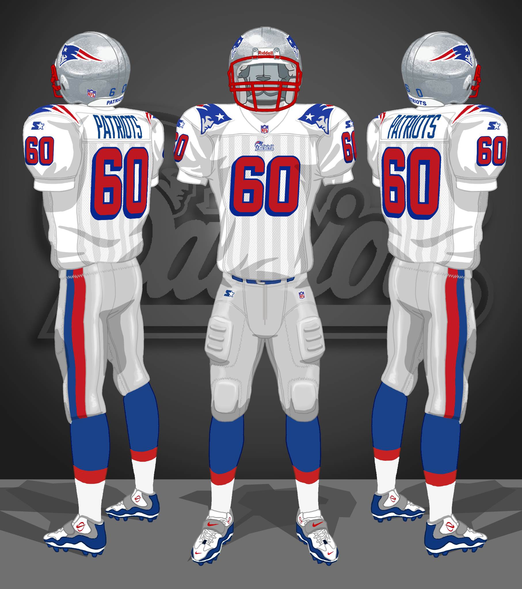 1995-1999 white, silver