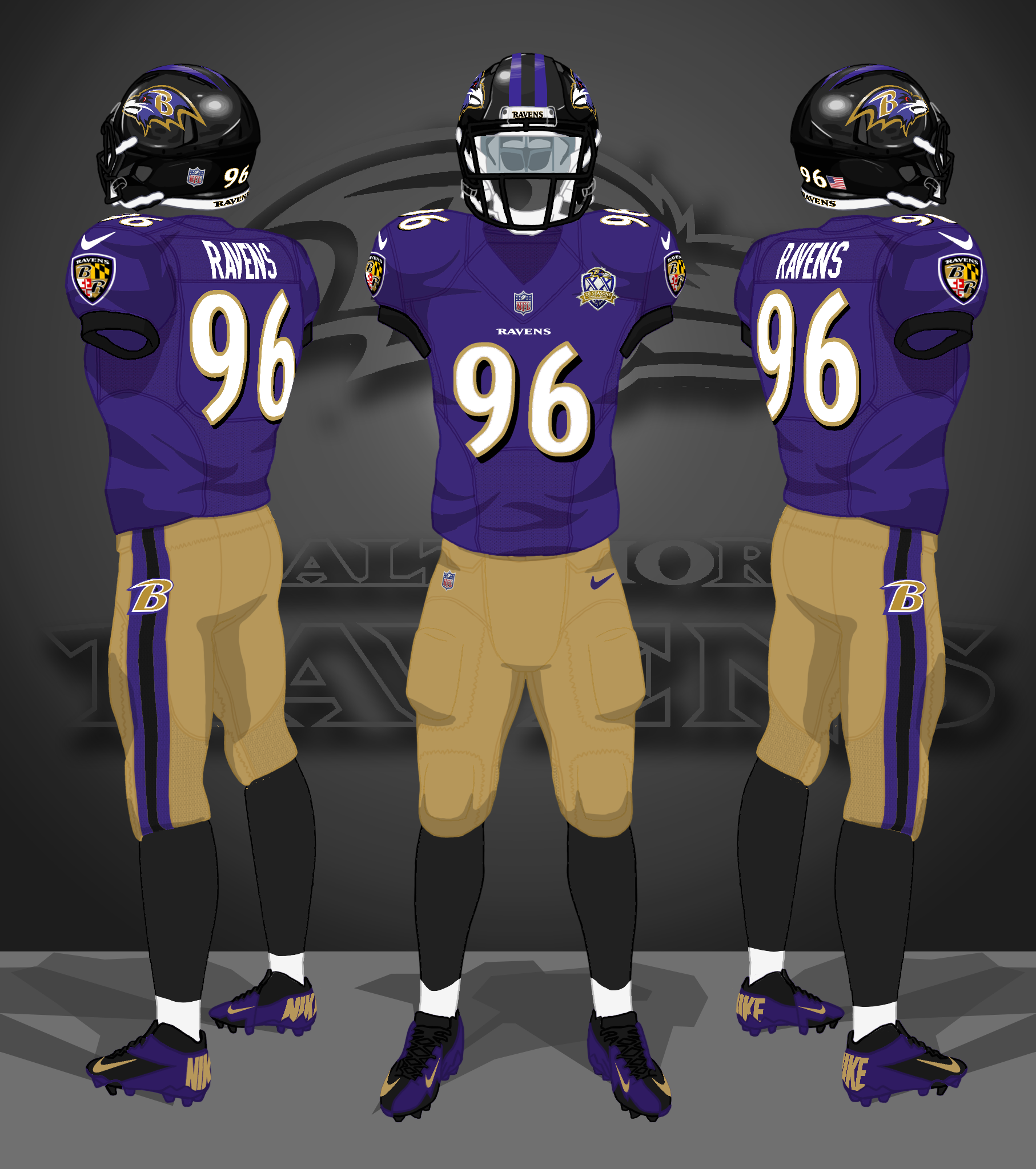 2015, purple, gold