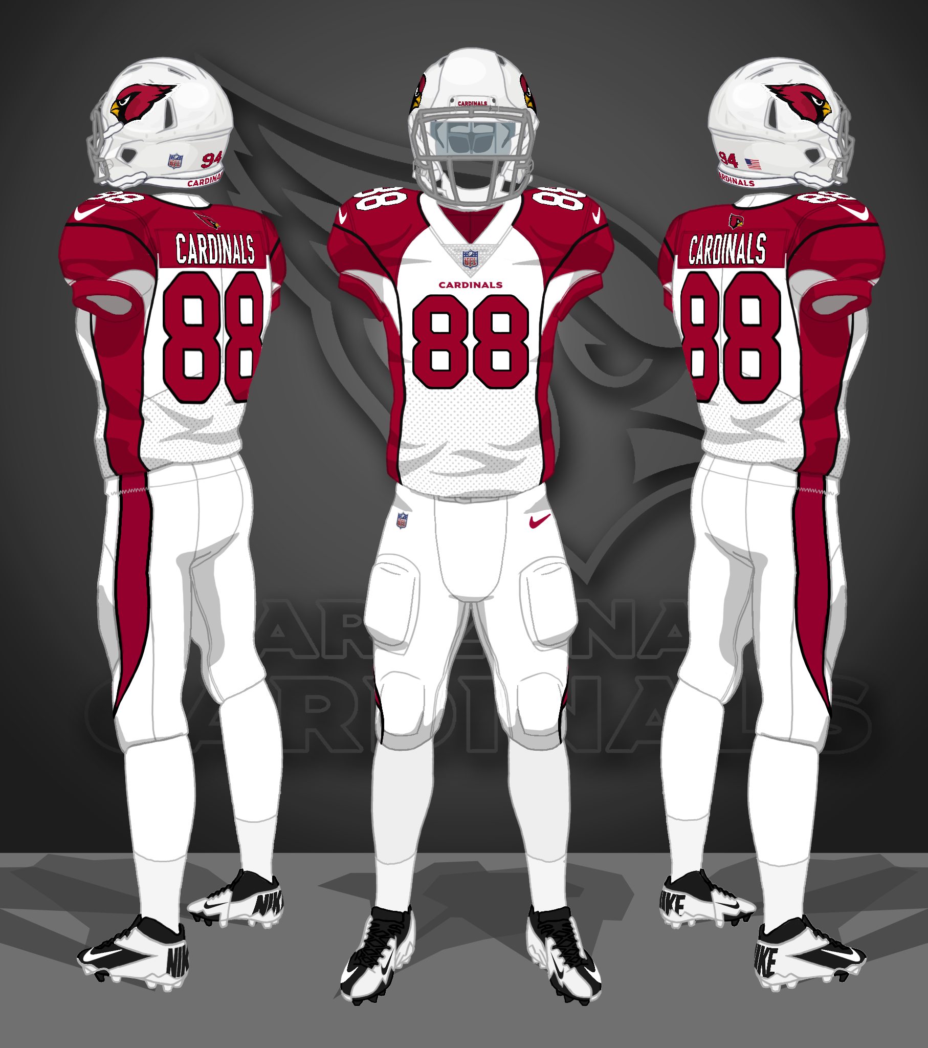 2016, 2022, all white, white socks