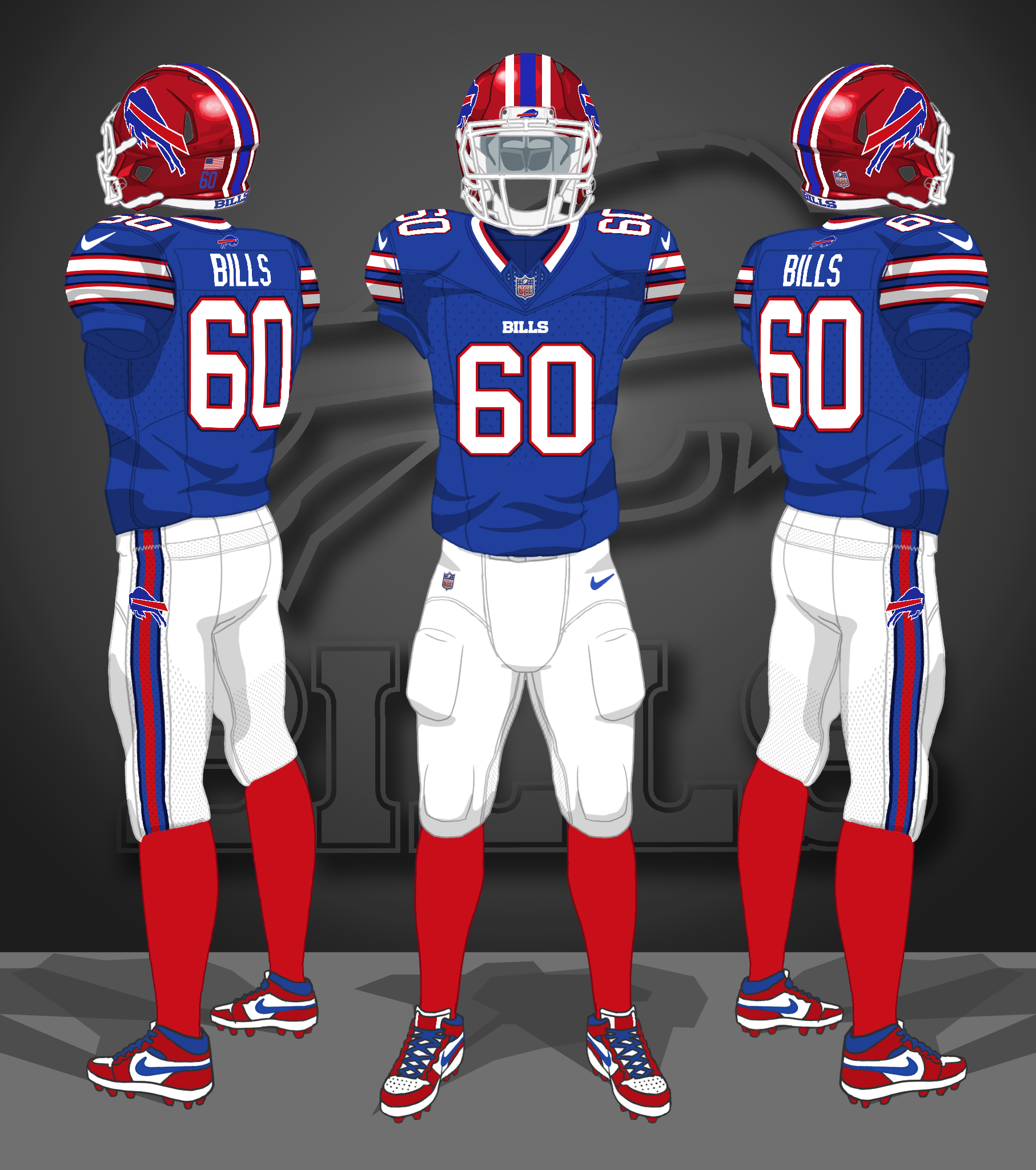 2025-- blue, white, red helmets