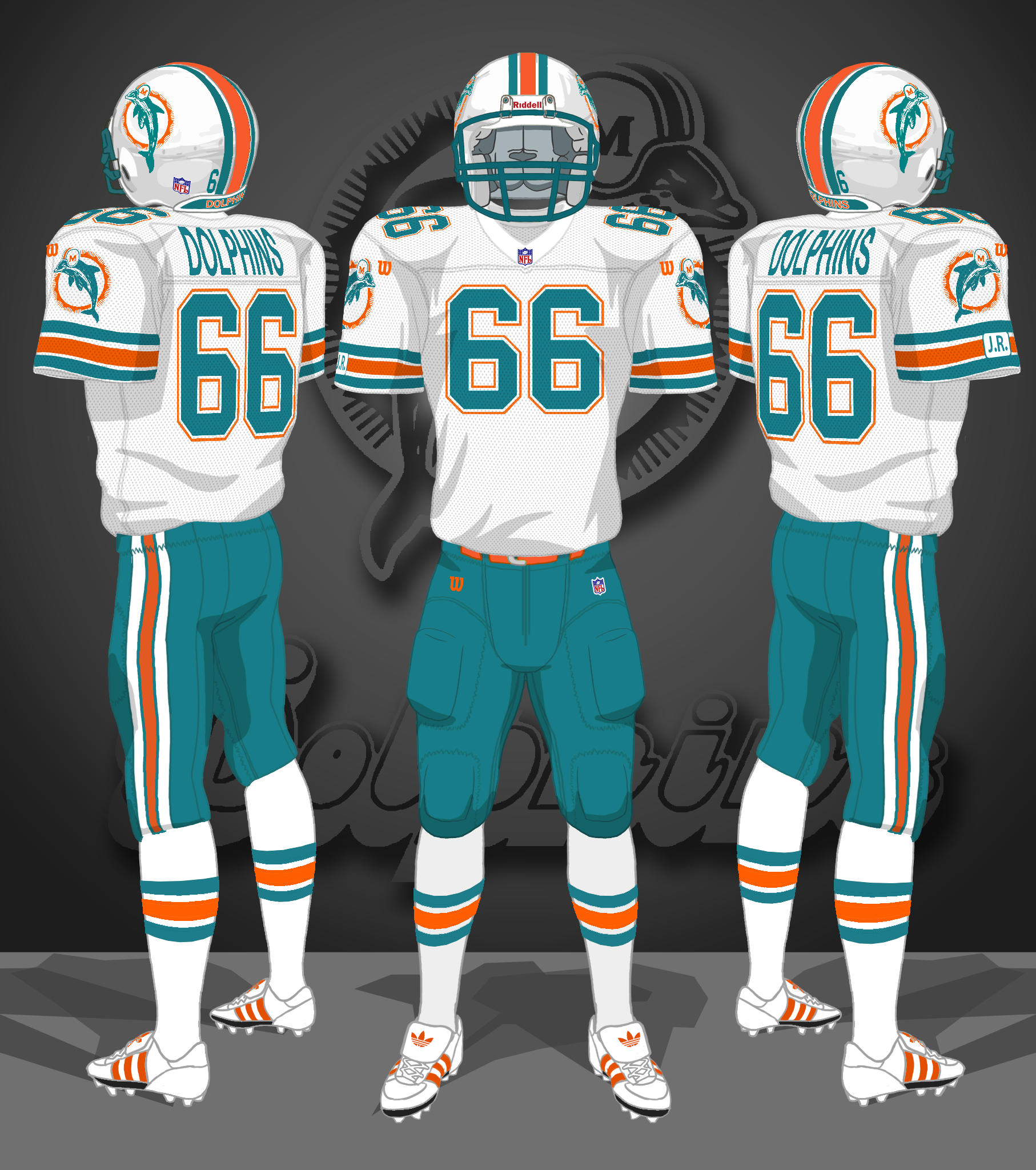 1990-1993 white, aqua