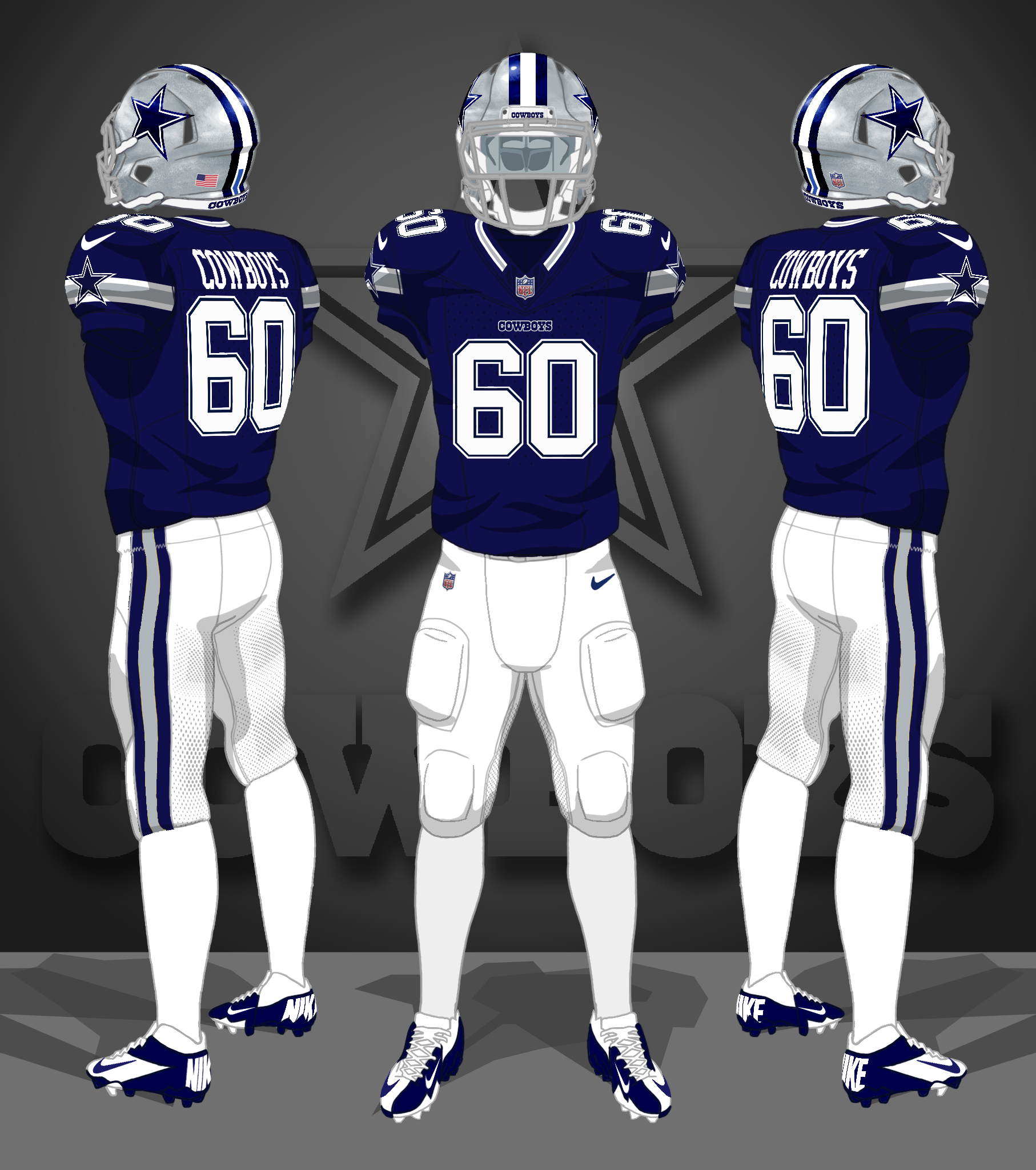 2024-- navy, white, white socks