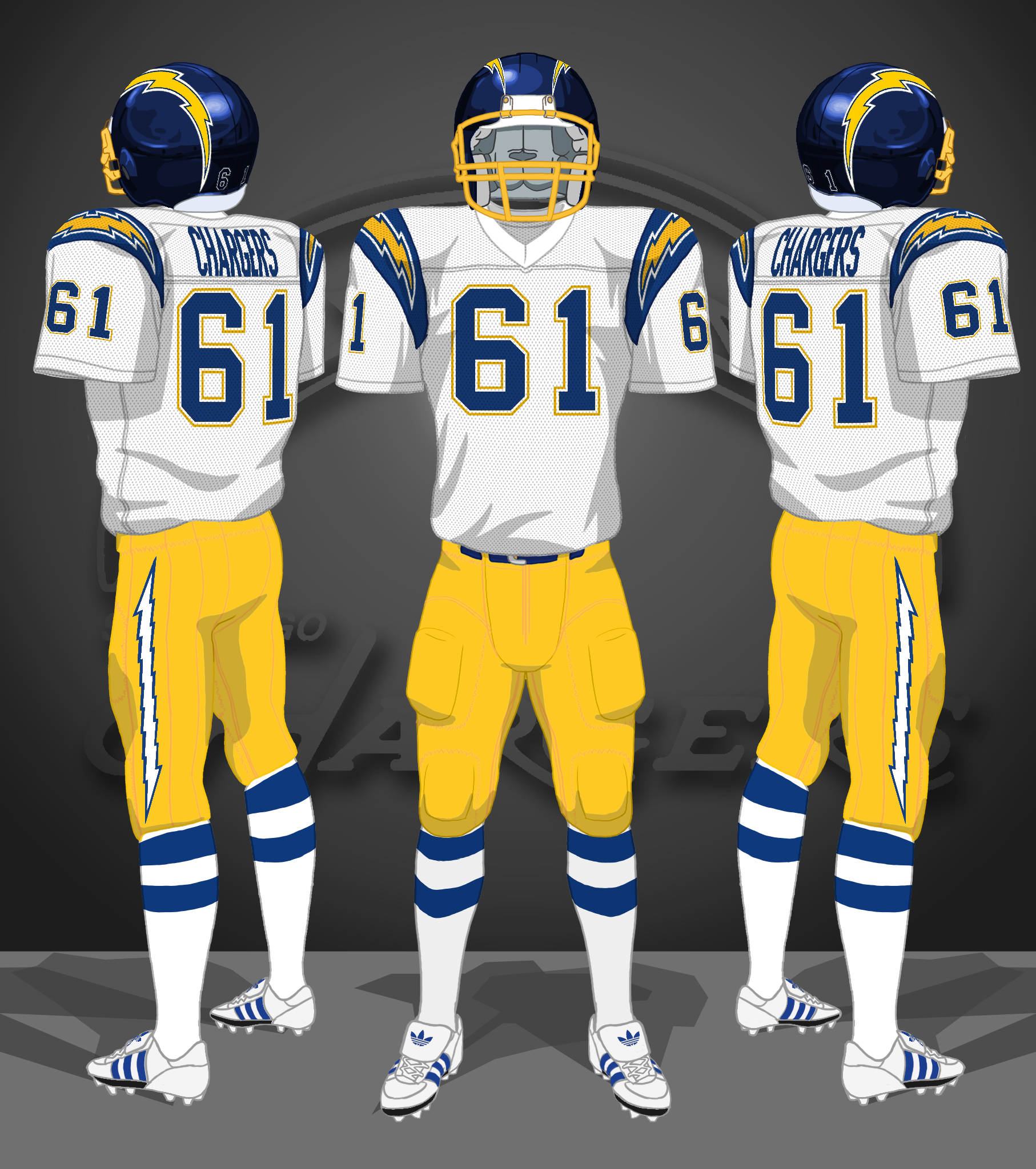 1978-1983 white, yellow