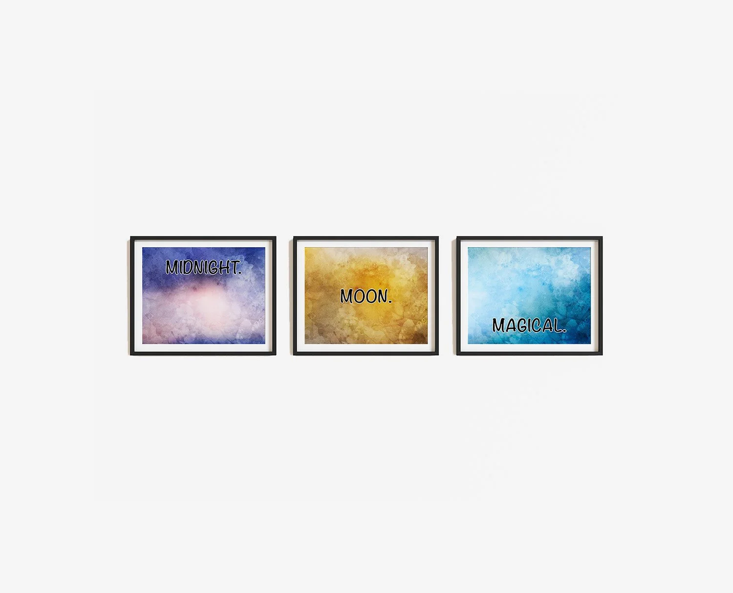 Midnight Moon Magical Prints Digital