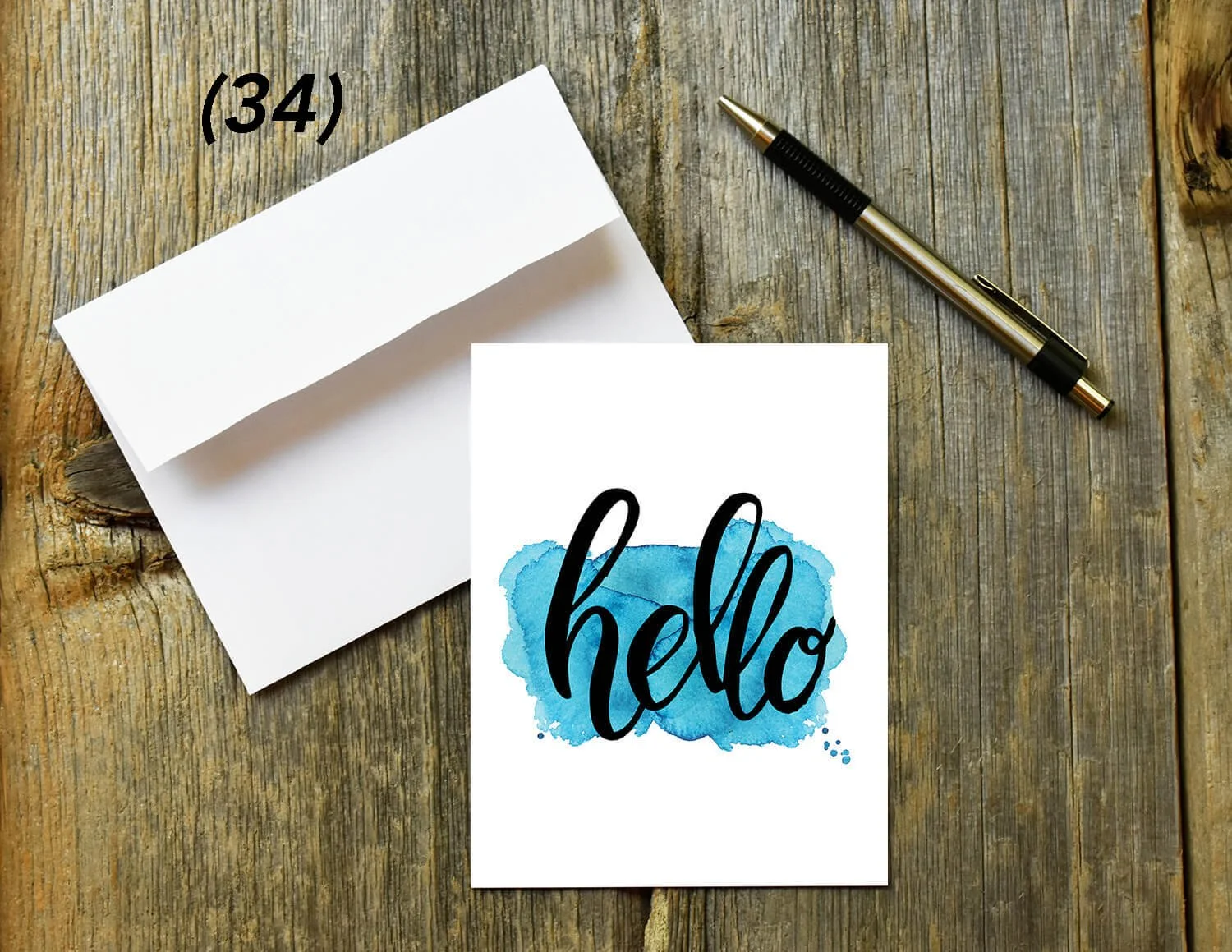 Hello Quote Card Digital