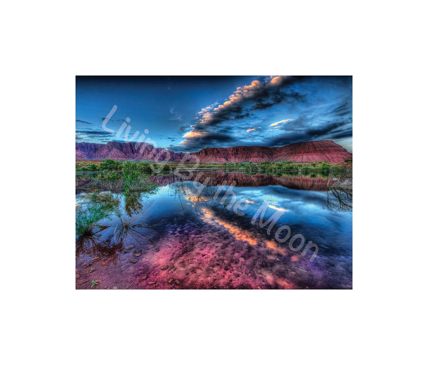 Desert Dusk Print Digital